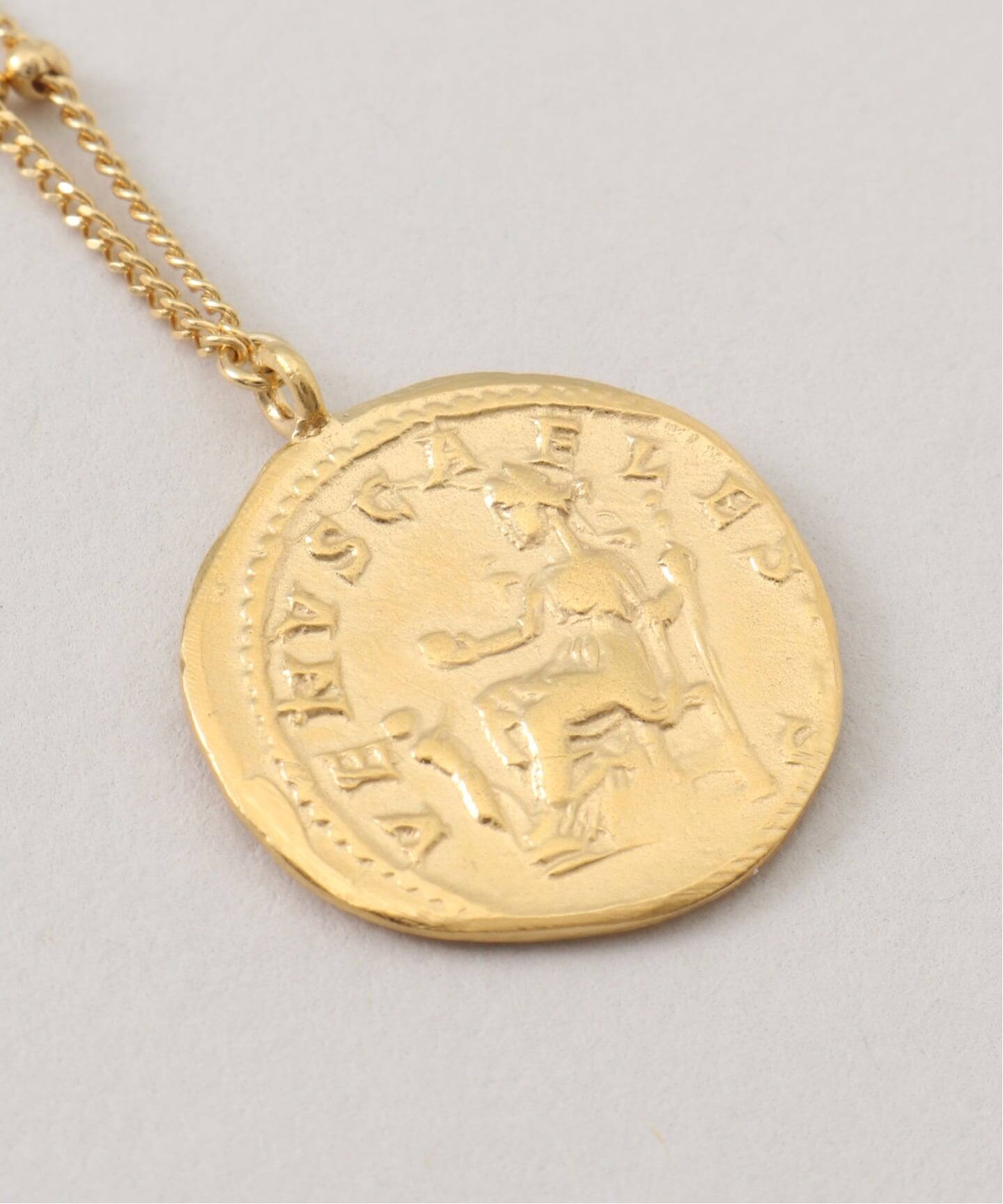 ★ 新品　MARIHA 　スタッドチェーン　ネックレス62㎝　長さ調整可能 MARIHA(マリハ)コインネックレス Ancient Memories ネックレス Athena