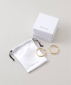 MARIHA/マリハ Innocent Light フープピアス ウェーブM（ピアス（両耳 