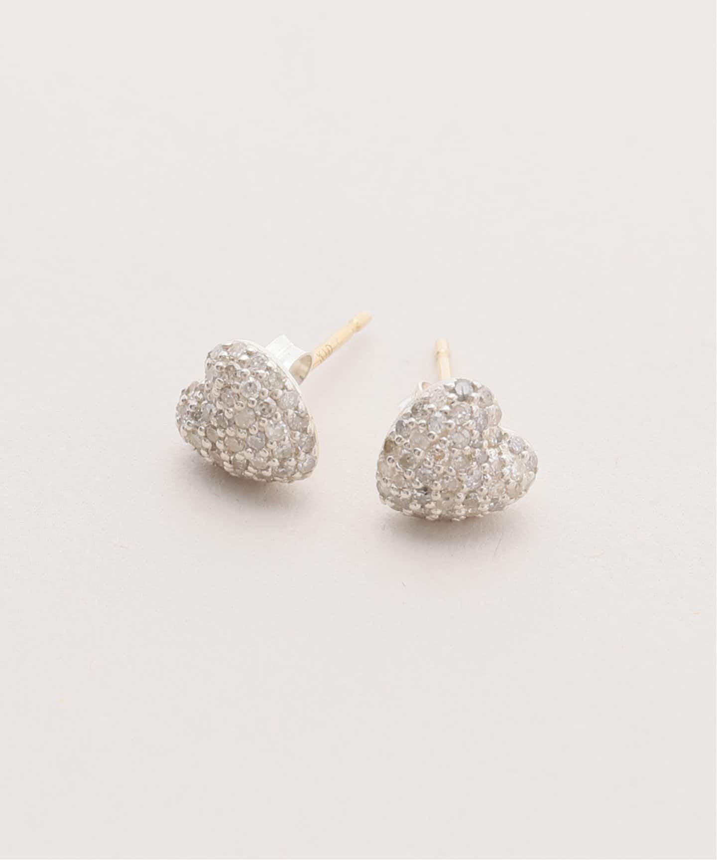 MALUS/マリュス heart earrings ピアス(両耳) MSJ-016（ピアス