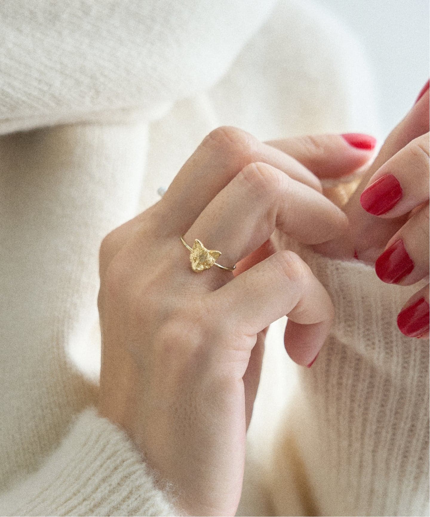 GIGI/ジジ 別注 FOX RING EX（リング）｜IENA（イエナ）の通販