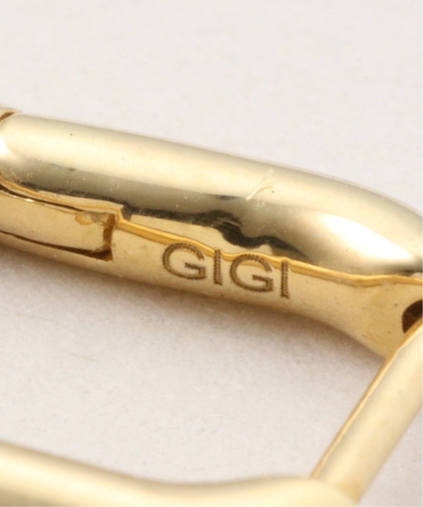 GIGI/ジジ Solid oval earrings ピアス(両耳) S10054（ピアス（両耳用
