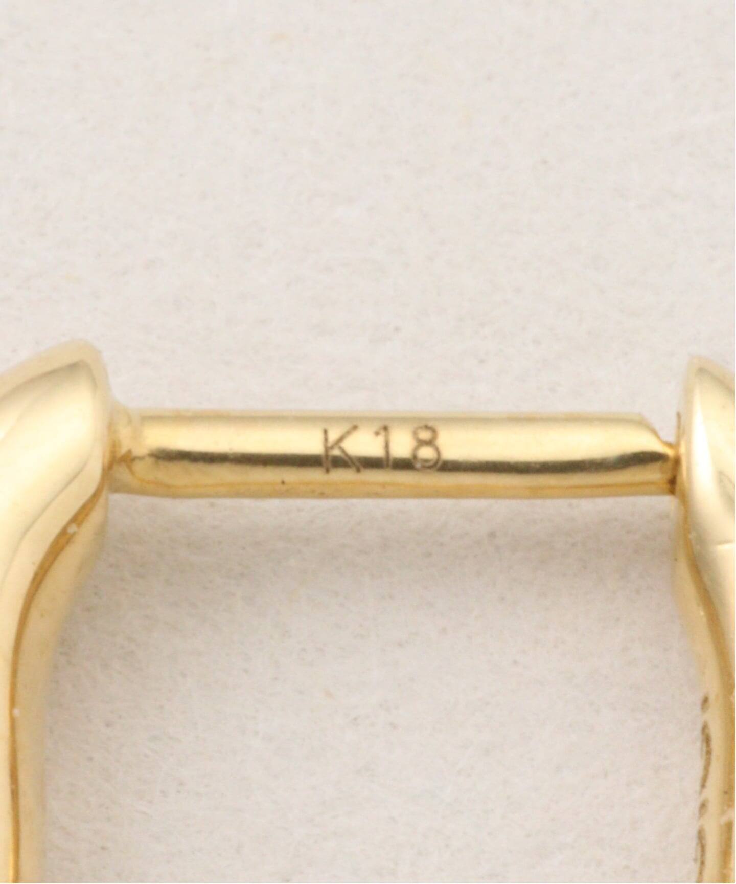 GIGI/ジジ Solid oval earrings ピアス(両耳) S10054（ピアス（両耳用