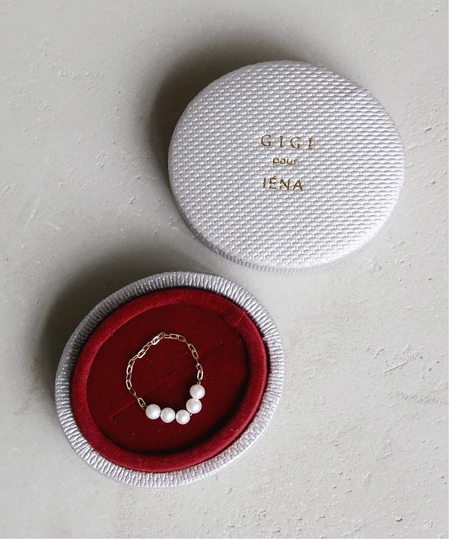 GIGI/ジジ 別注 PEARL CHAIN RING EX（リング）｜IENA（イエナ）の通販