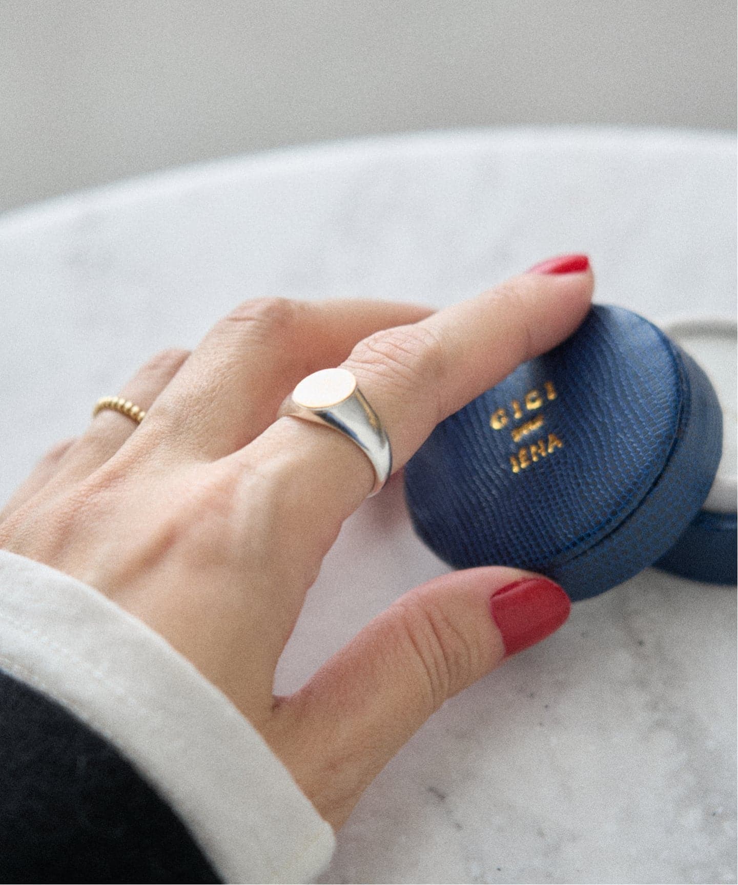 GIGI/ジジ 別注 Artemis signet ring EX（リング）｜IENA（イエナ）の