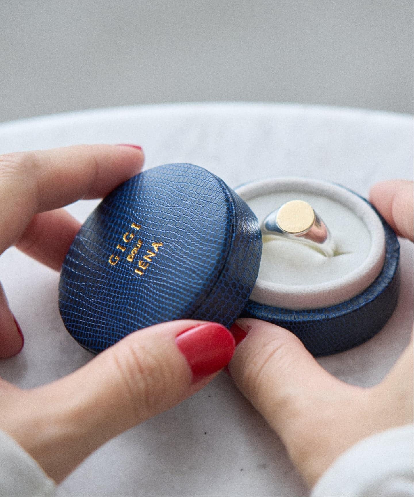 GIGI/ジジ 別注 Artemis signet ring EX（リング）｜IENA（イエナ）の