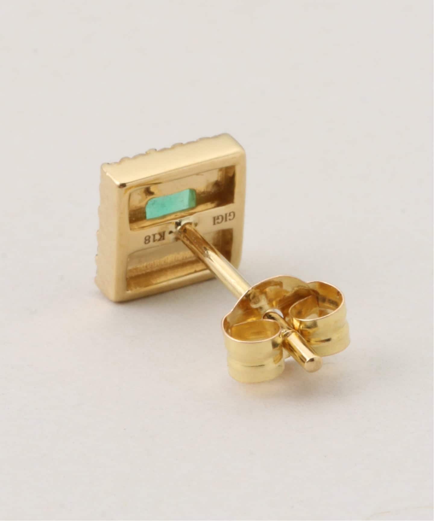 GIGI/ジジ Classic square earring ピアス(両耳) I10059（ピアス（両耳