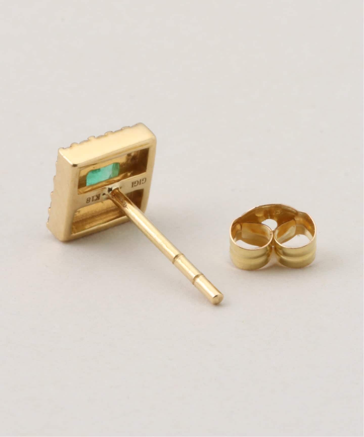 GIGI/ジジ Classic square earring ピアス(両耳) I10059（ピアス（両耳
