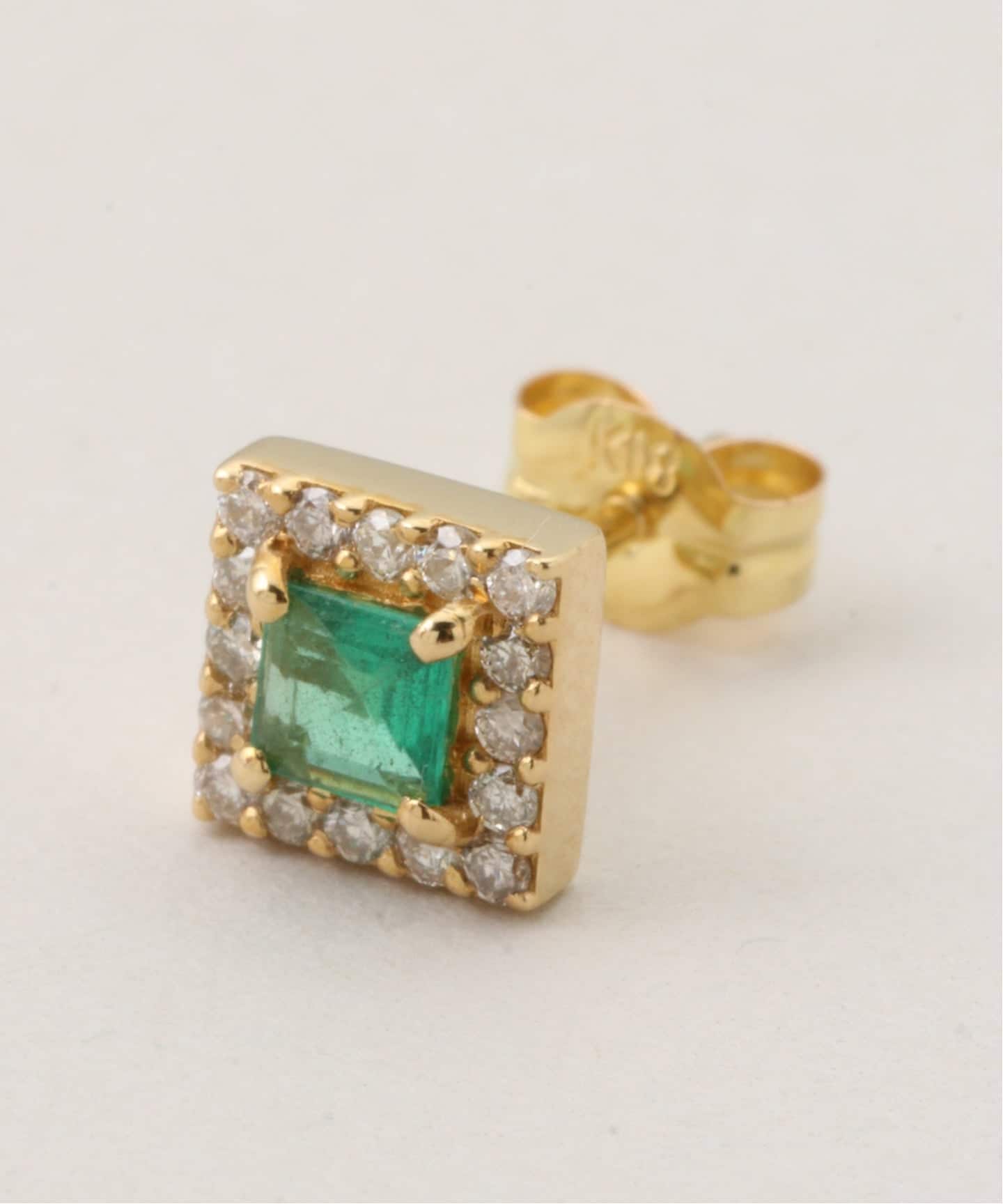 GIGI/ジジ Classic square earring ピアス(両耳) I10059（ピアス（両耳