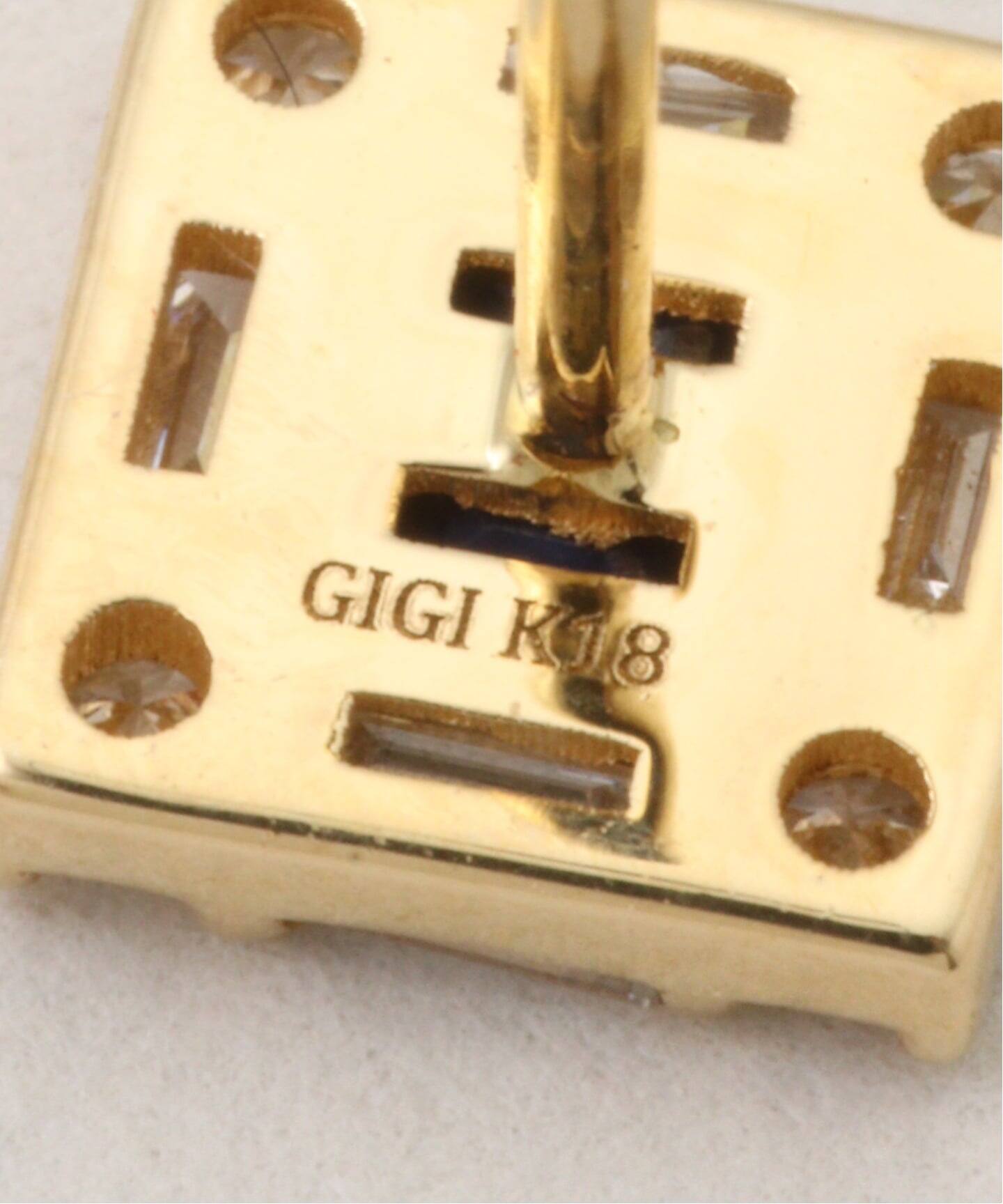GIGI/ジジ Classic square earring ピアス(両耳) I10059（ピアス（両耳 