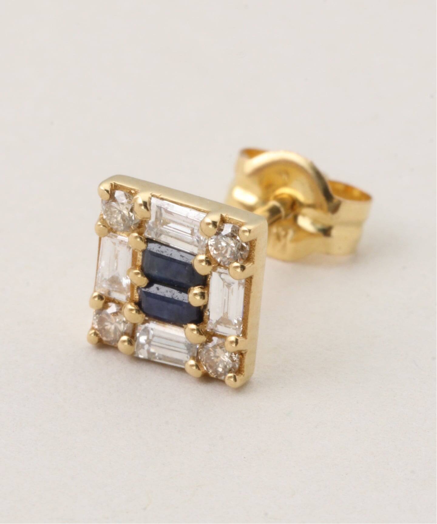 GIGI/ジジ Classic square earring ピアス(両耳) I10059（ピアス（両耳