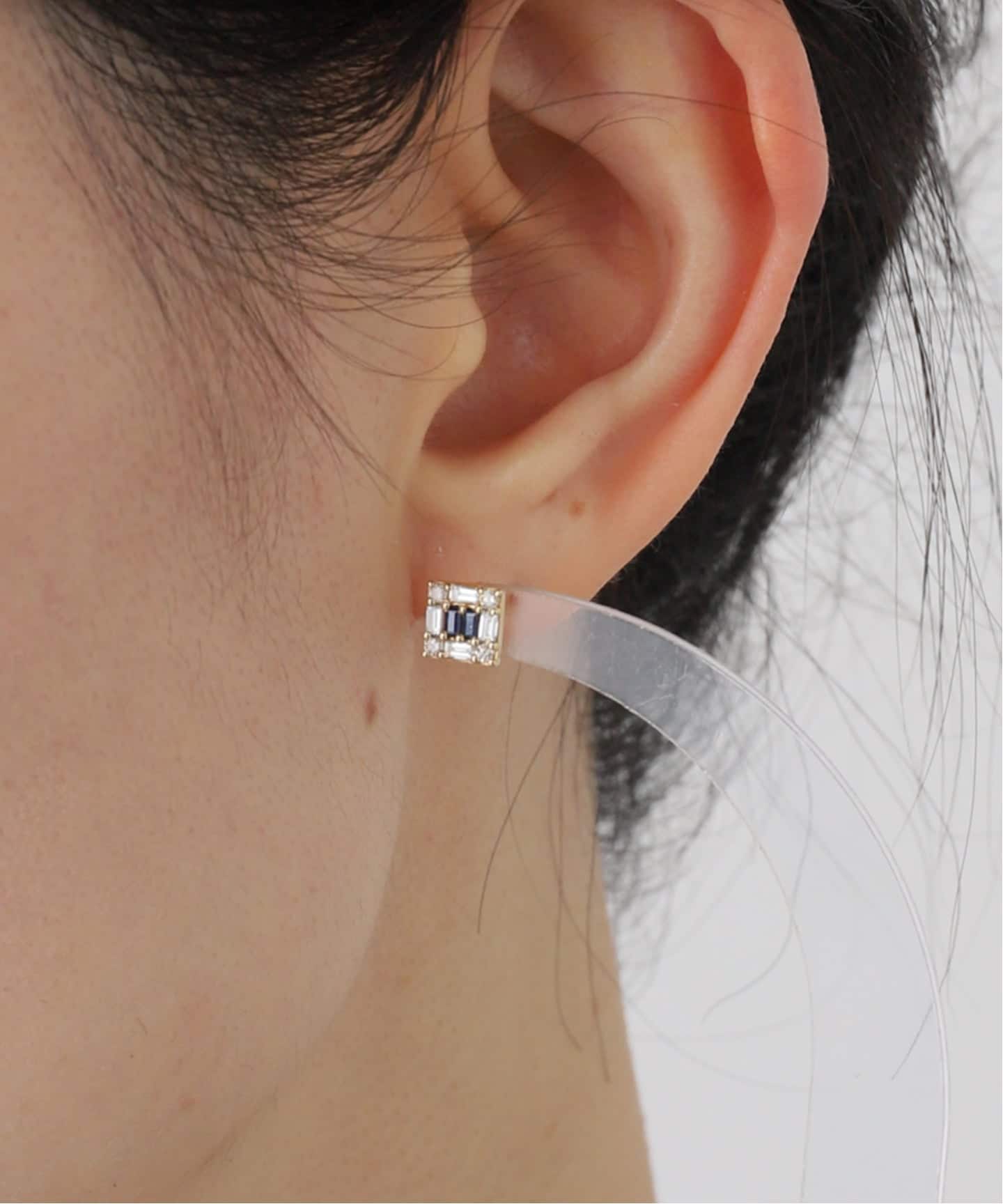 GIGI/ジジ Classic square earring ピアス(両耳) I10059（ピアス（両耳