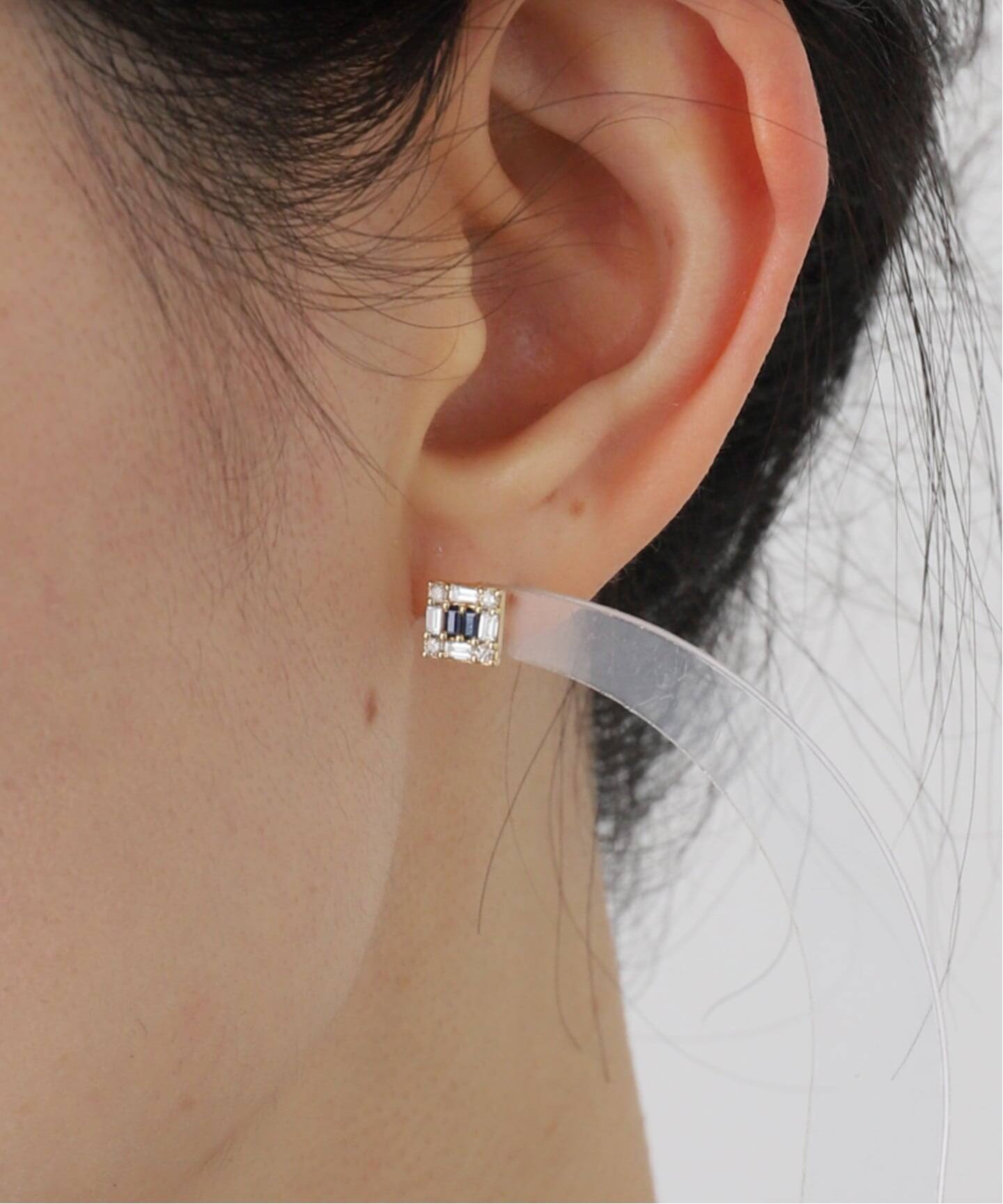 GIGI/ジジ Classic square earring ピアス(両耳) I10059（ピアス（両耳 