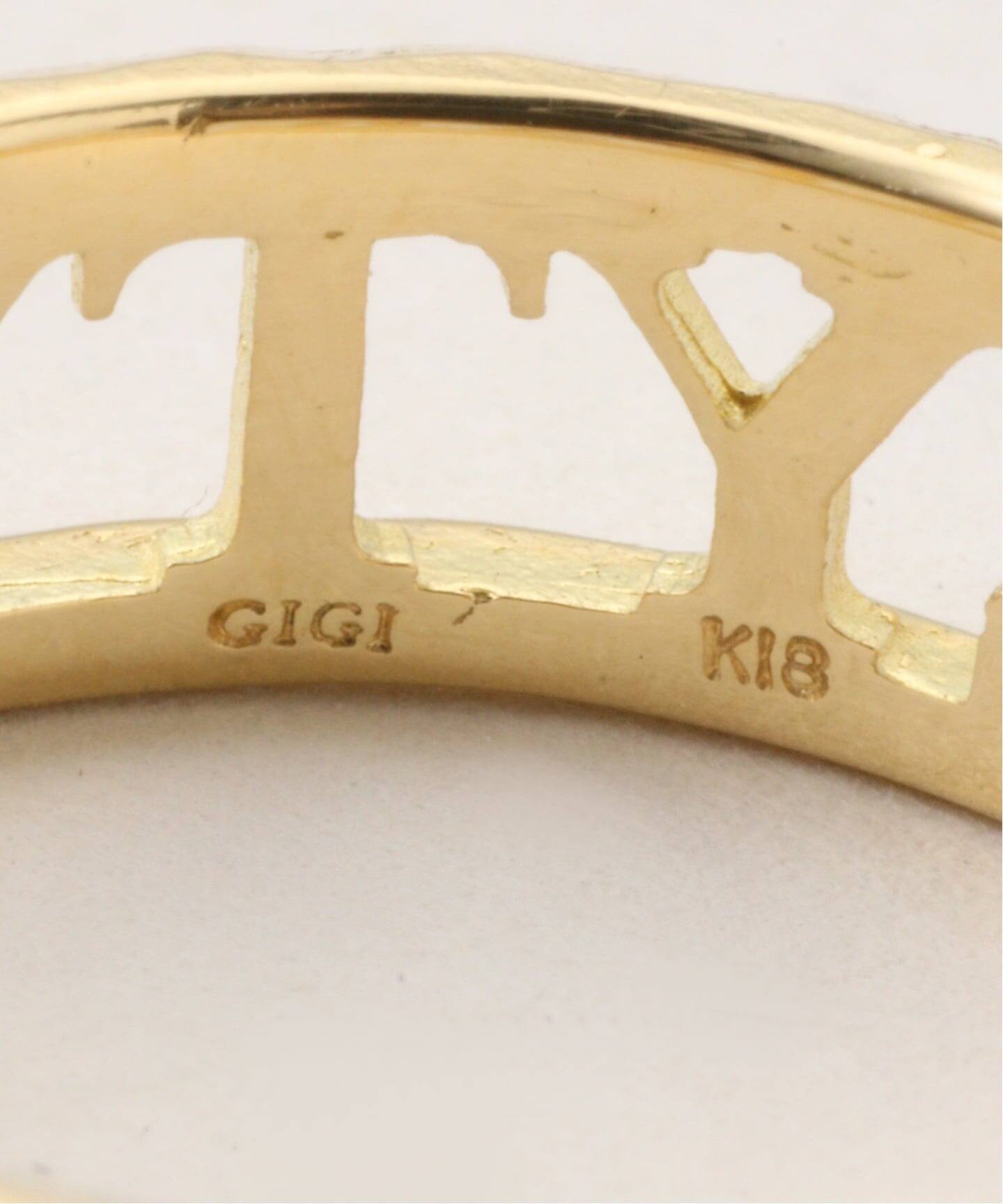 GIGI/ジジ Inscription ring リング A10009（リング）｜IENA（イエナ