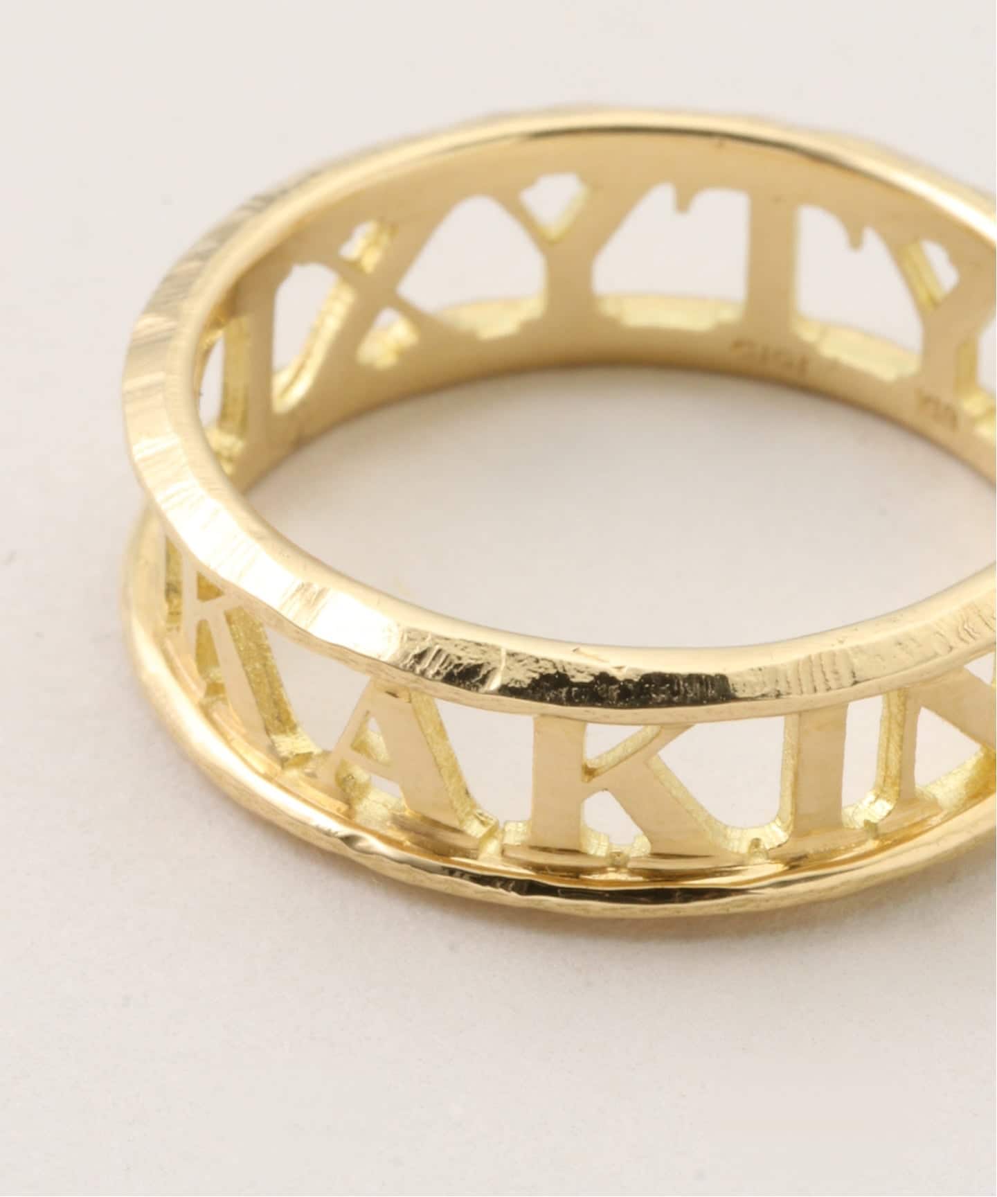 GIGI/ジジ Inscription ring リング A10009（リング）｜IENA（イエナ