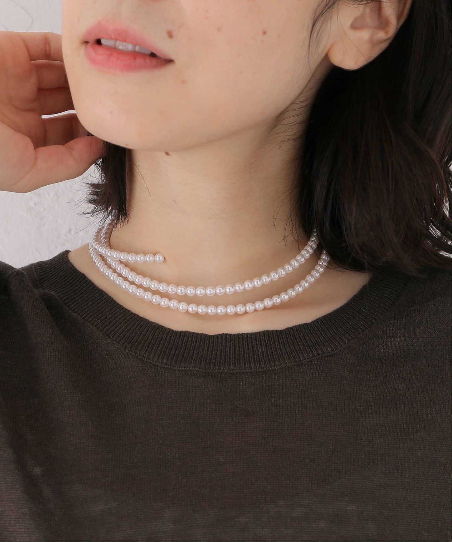Pearl International CO/11.5.90 serpent ネックレス