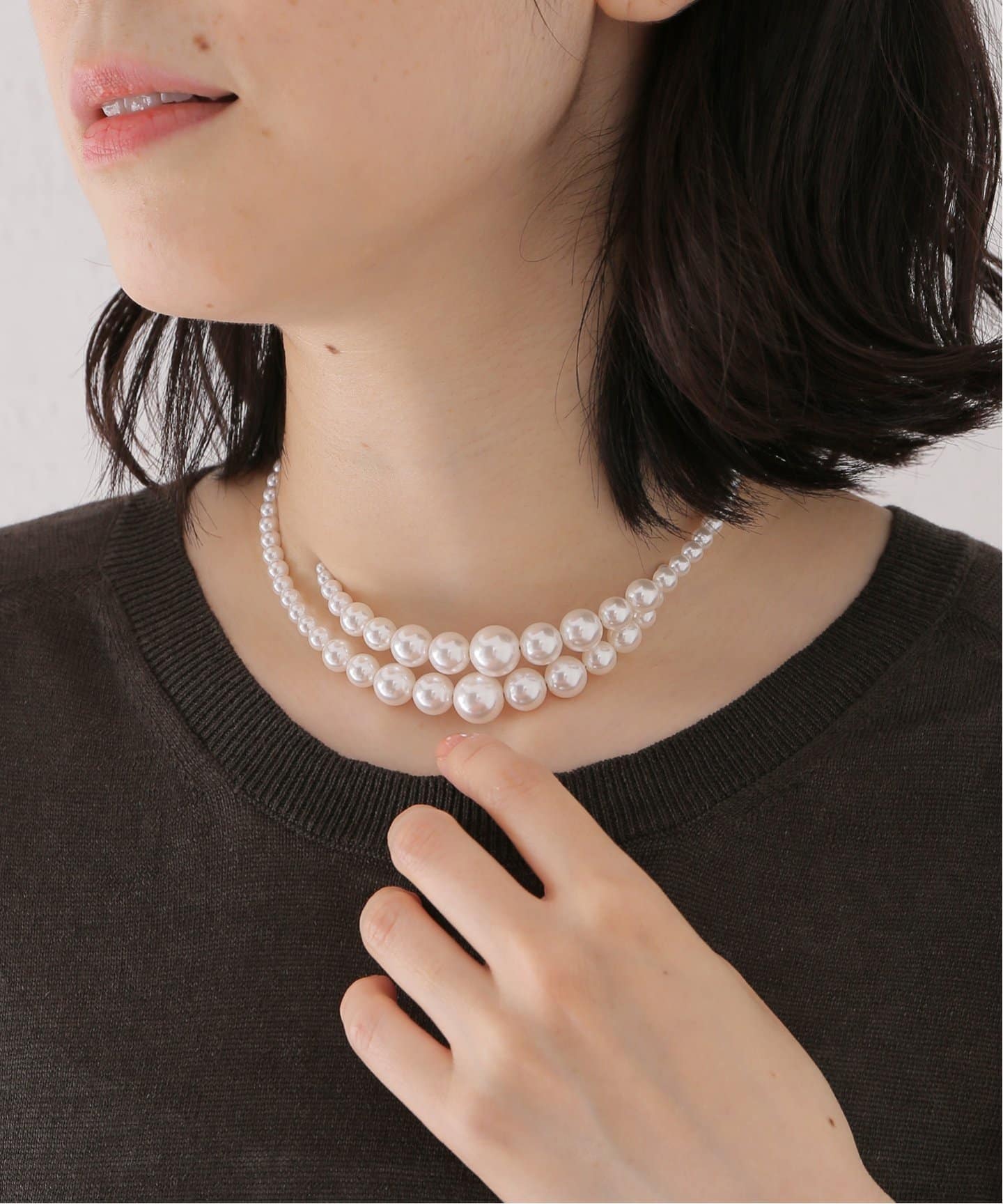 IENA PEARL ネックレス 40cm IENA（イエナ）の「《追加2》IENA PEARL ネックレス 40cm