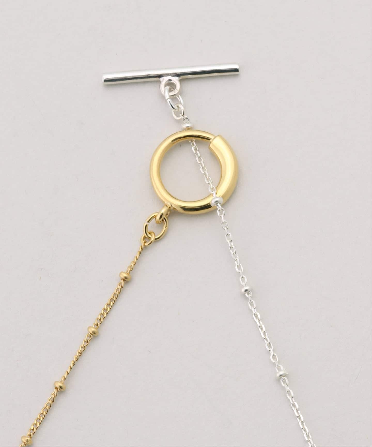 Rieuk/リューク Dot bicolor chain nl ネックレス NC55-MIX