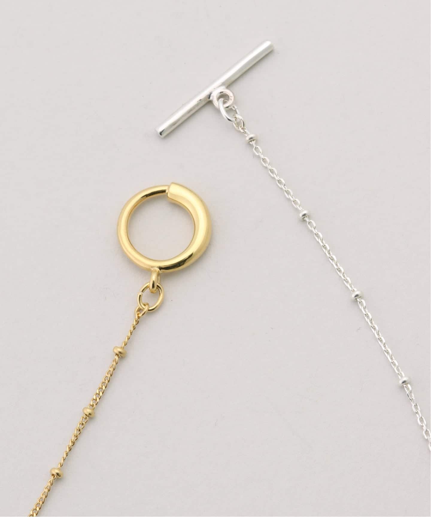 Rieuk/リューク Dot bicolor chain nl ネックレス NC55-MIX