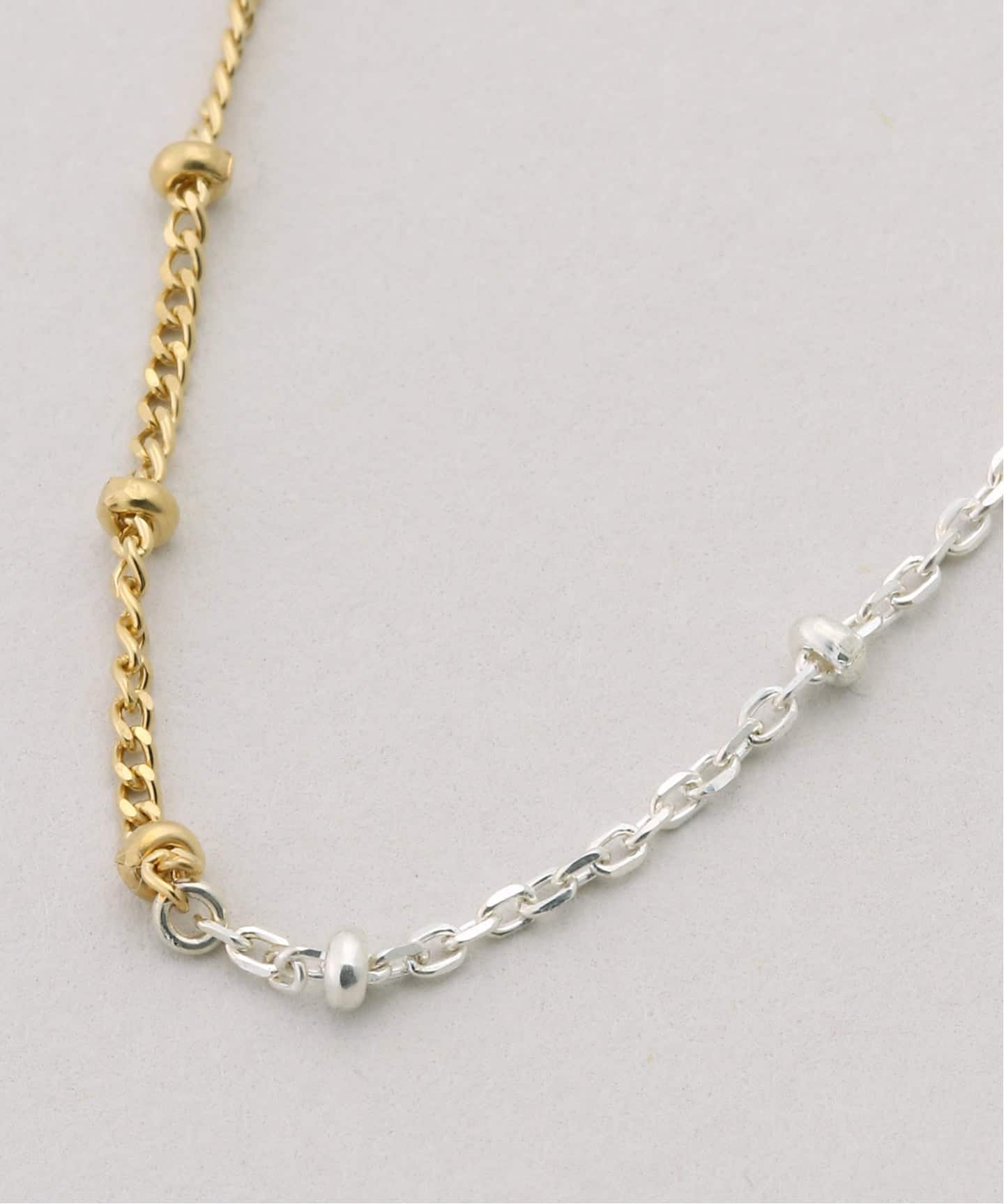 Rieuk/リューク Dot bicolor chain nl ネックレス NC55-MIX