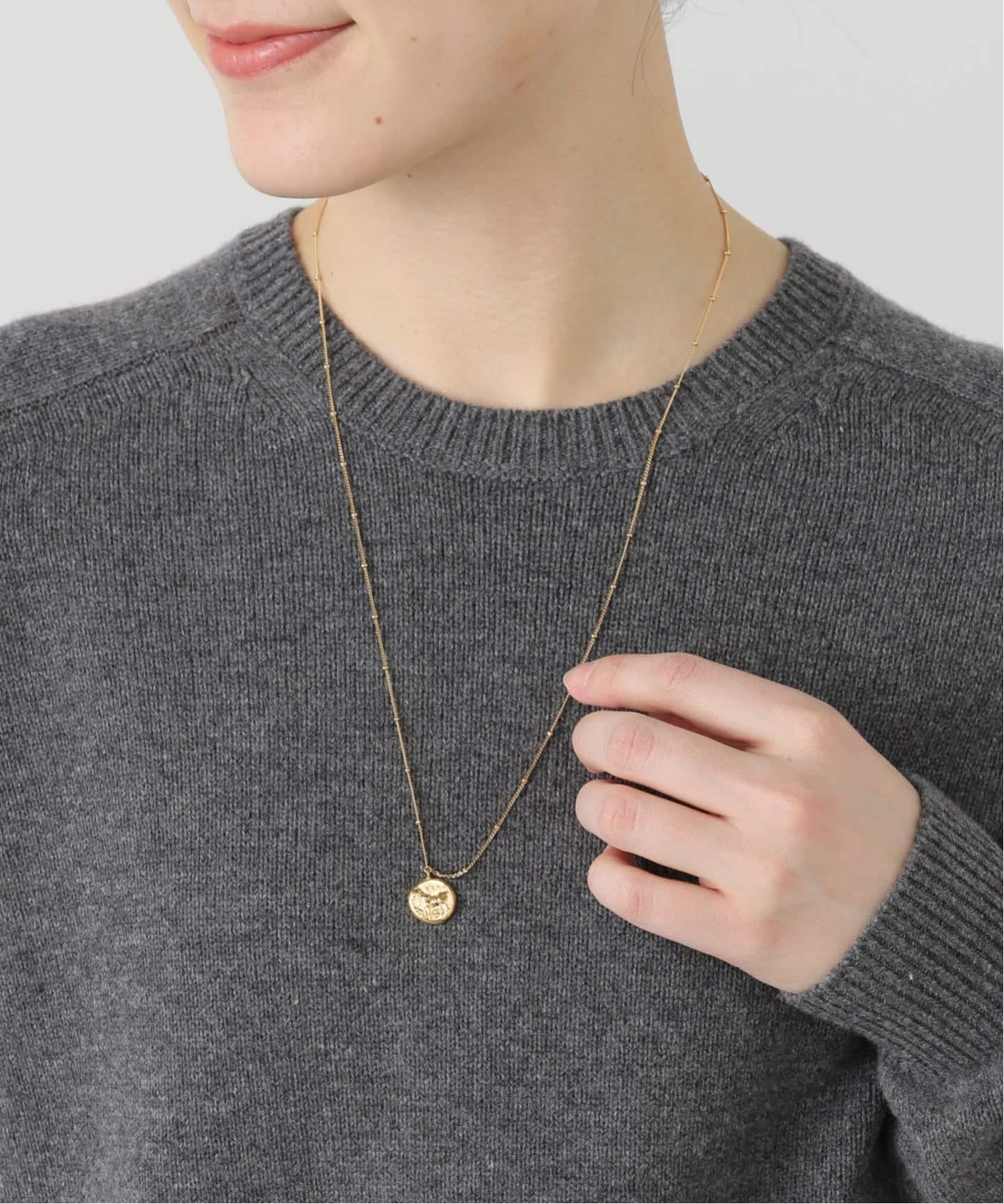 MARIHA/マリハ AMネックレス Horseスタッドチェーン62cm 1602211031