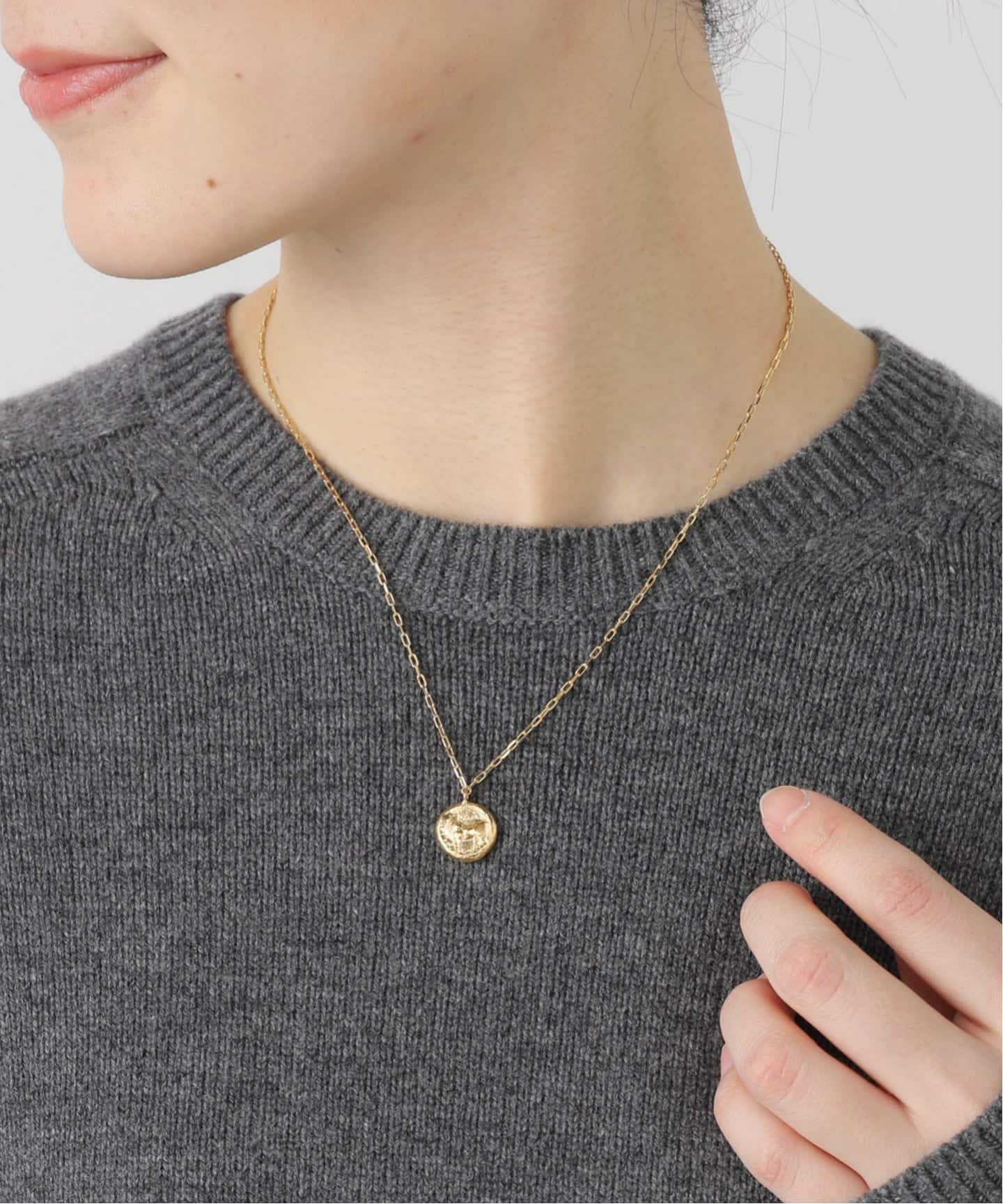 MARIHA/マリハ AMネックレス Horseレクタングルチェーン45cm