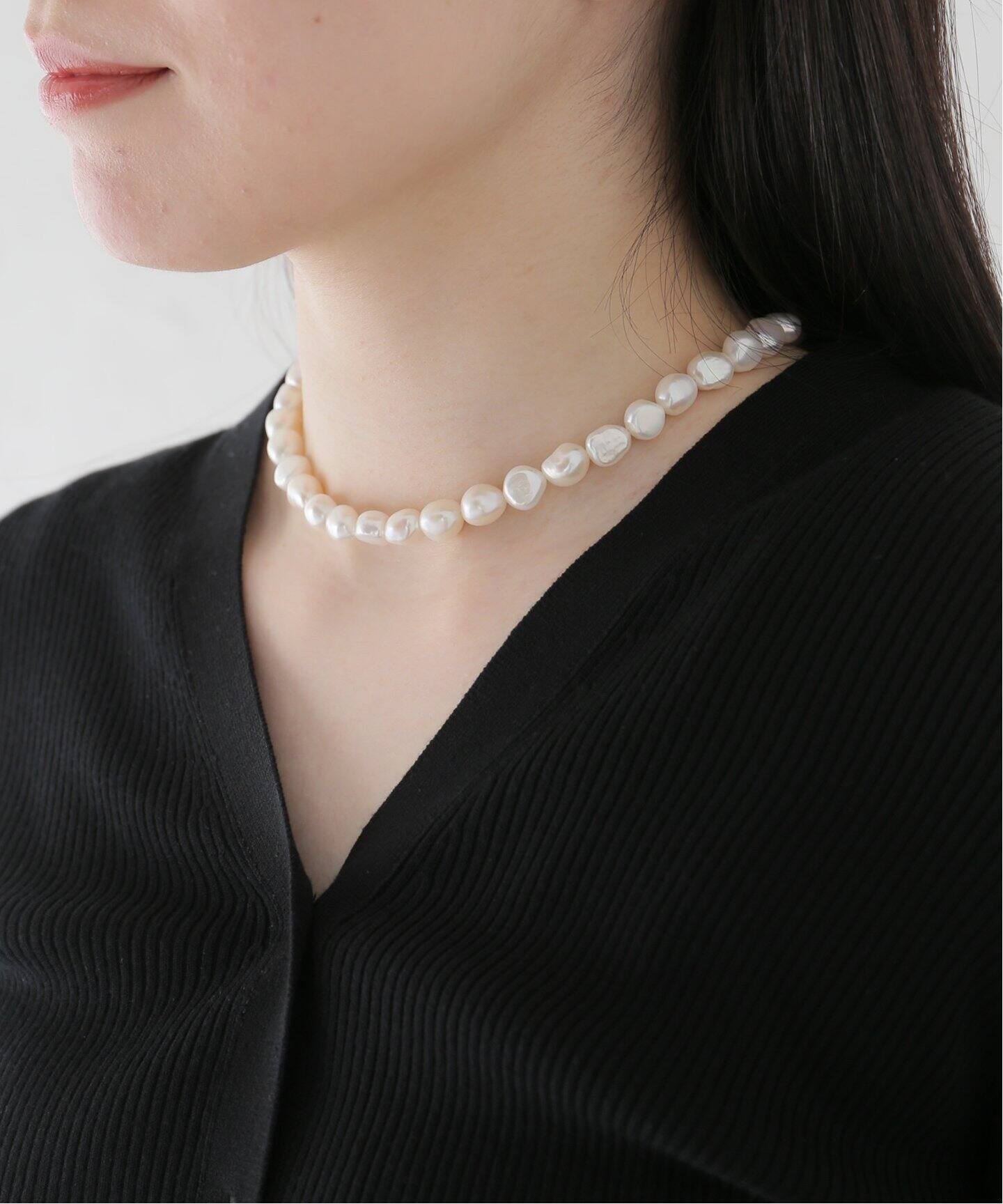Rieuk/リューク pearl necklace NC ネックレス NC-52-P（ネックレス 