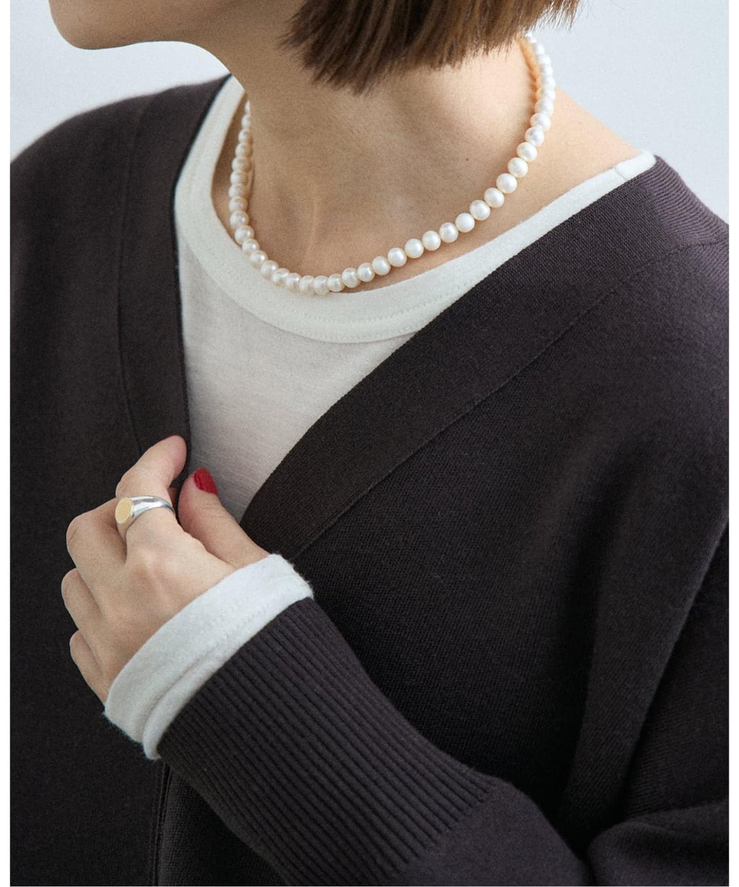 MAYU/マユ PEARL NECKLACE ネックレス（ネックレス）｜IENA