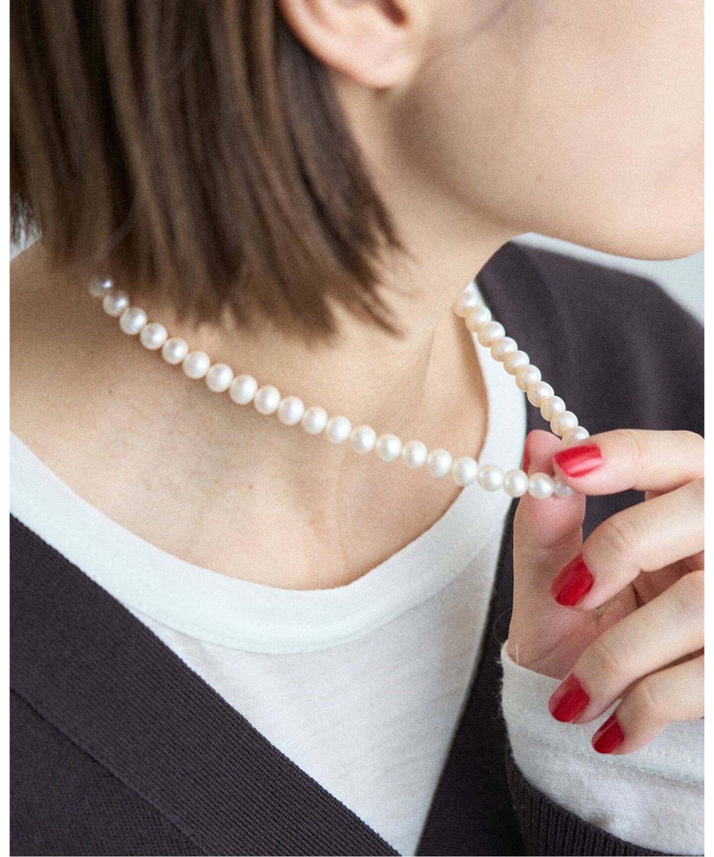 MAYU/マユ PEARL NECKLACE ネックレス（ネックレス）｜IENA（イエナ 