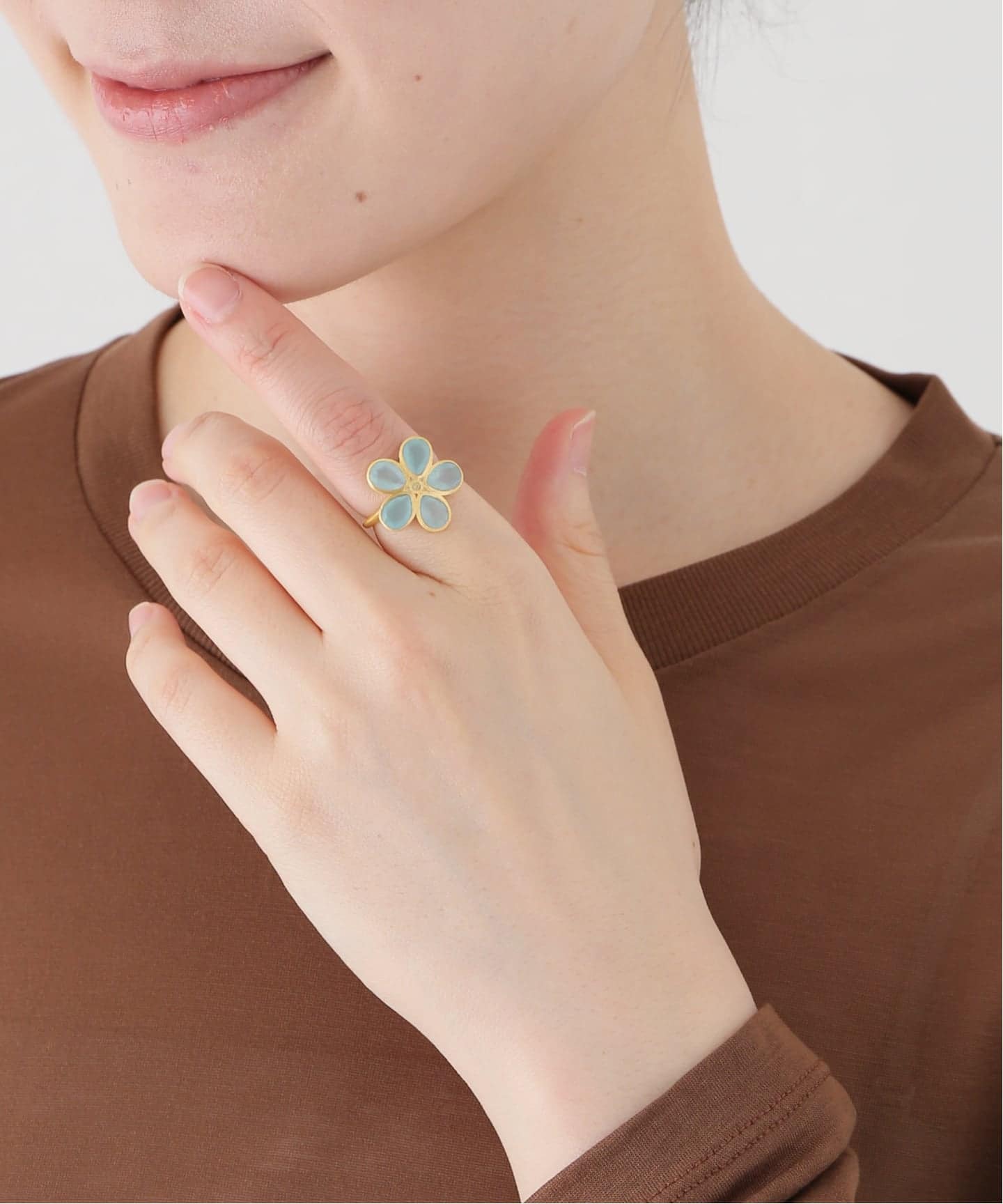 ITCHOLA/イチョーラ フラワーリング 5.6（リング）｜IENA（イエナ）の