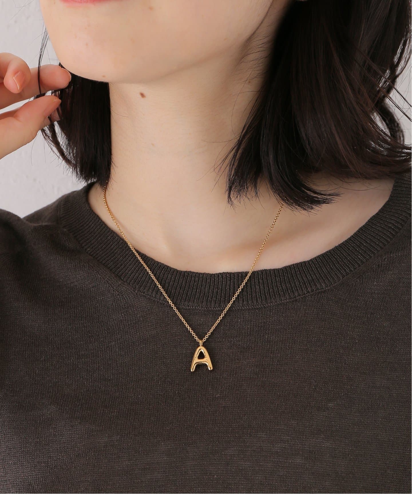 JOSEPHINE STUDIO/ジョセフィン・ストゥディオ LETER CHARM SMALL A