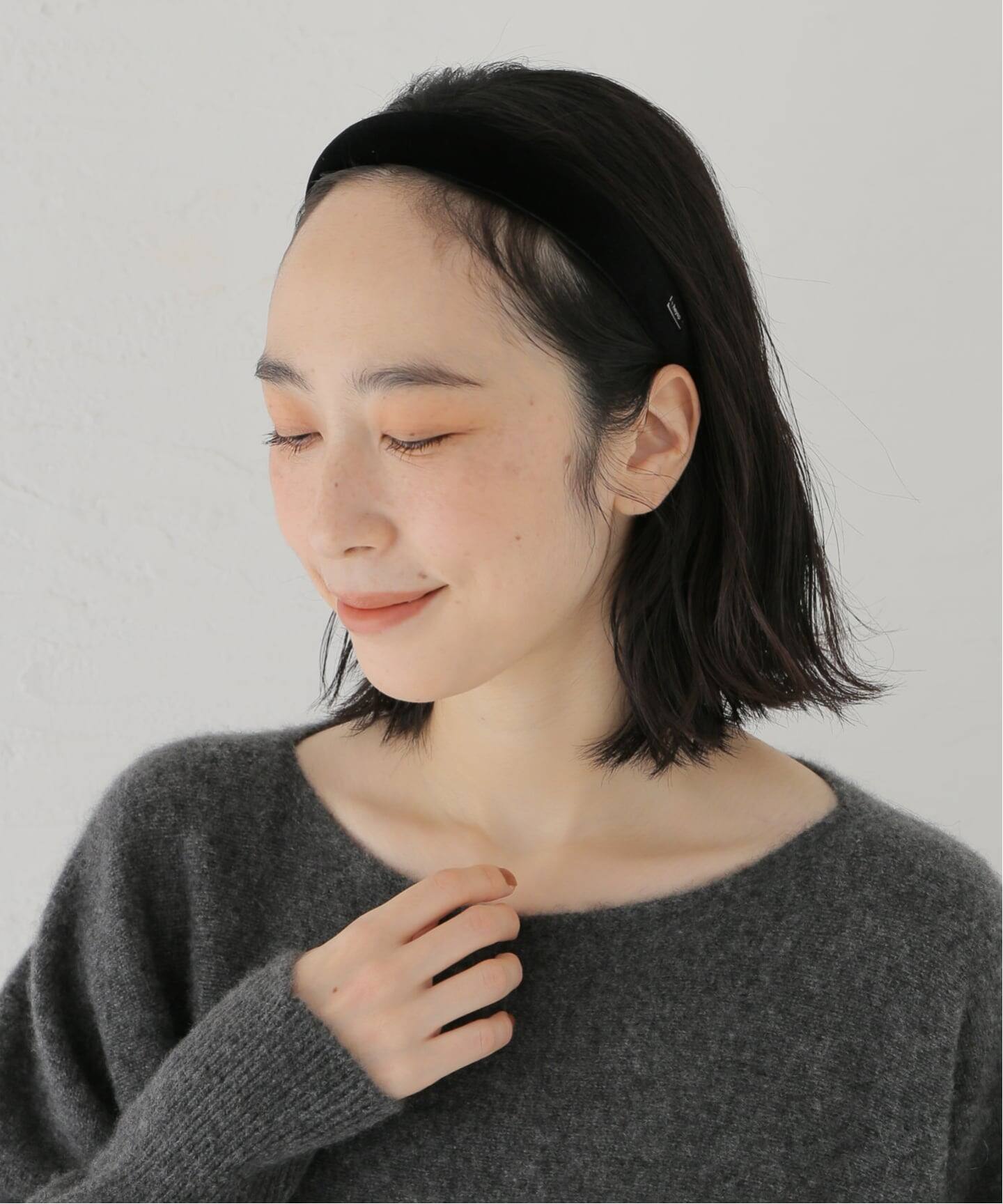 HEYEP/ヘイップ Velour Headband カチューシャ HP13425（ヘア