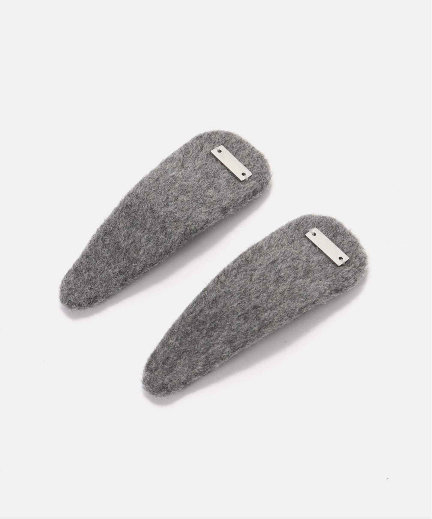 HEYEP/ヘイップ Plaid Hair Clips-2 Piece Set ヘアクリップ HP10425