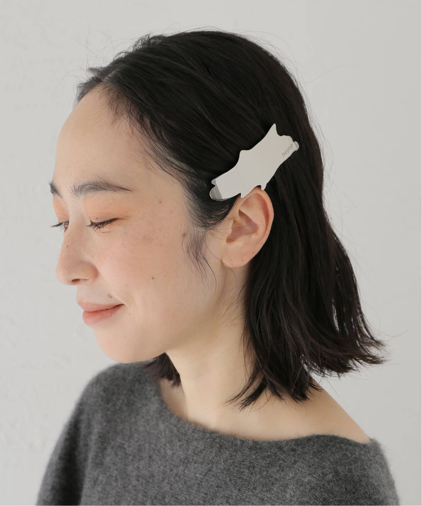 HEYEP/ヘイップ Melted Metal Barrette バレッタ HP08125（ヘア