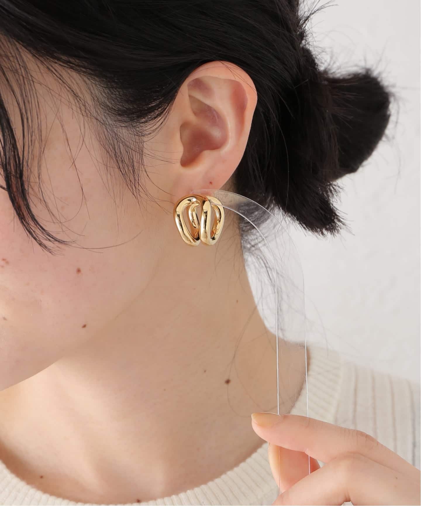 LIE STUDIO/リエ スタジオ The Steffie Earrings ピアス(両耳) 1113
