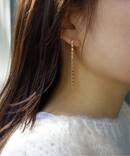 LOUISE DAMAS/ルイーズダマス SLOBE別注 チェーンピアス