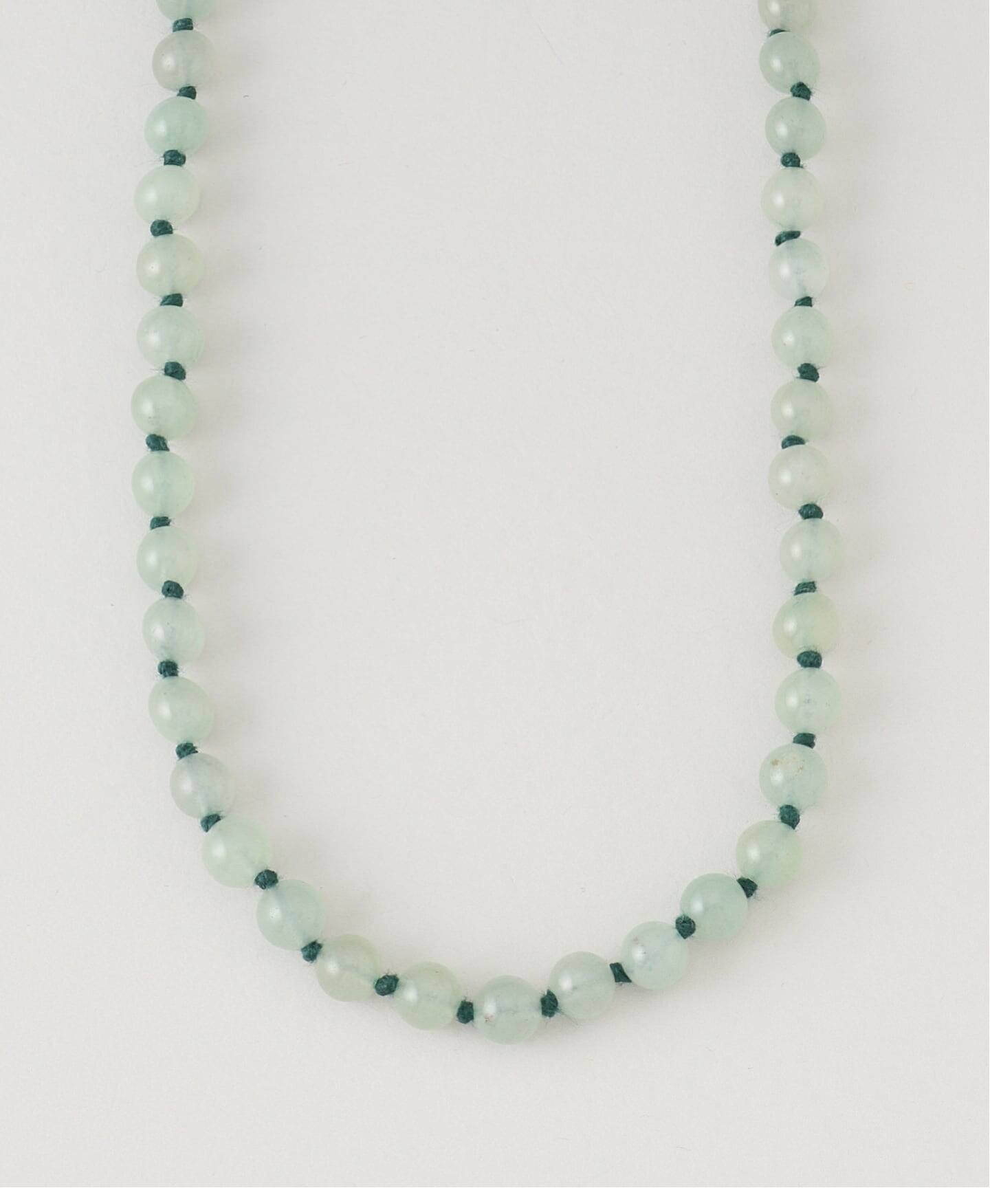 Les Beads SLOBE別注 ジェイドネックレス EXCL（ネックレス）｜SLOBE 