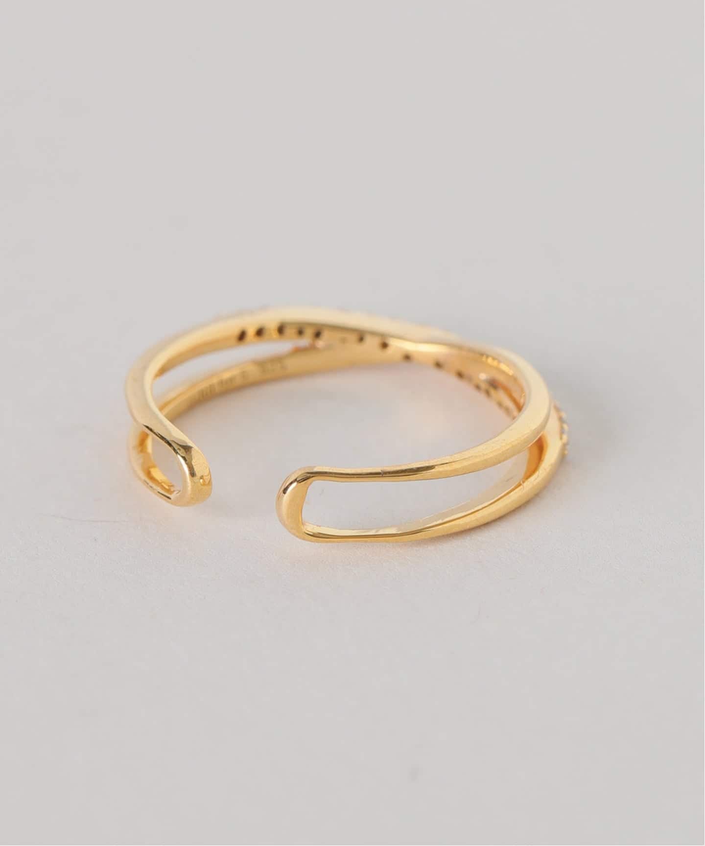 ODUL SLOBE別注 カーブリング　フリーサイズ ODUL SLOBE別注 カーブリング フリーサイズ WEB限定/追加》ODUL SLOBE