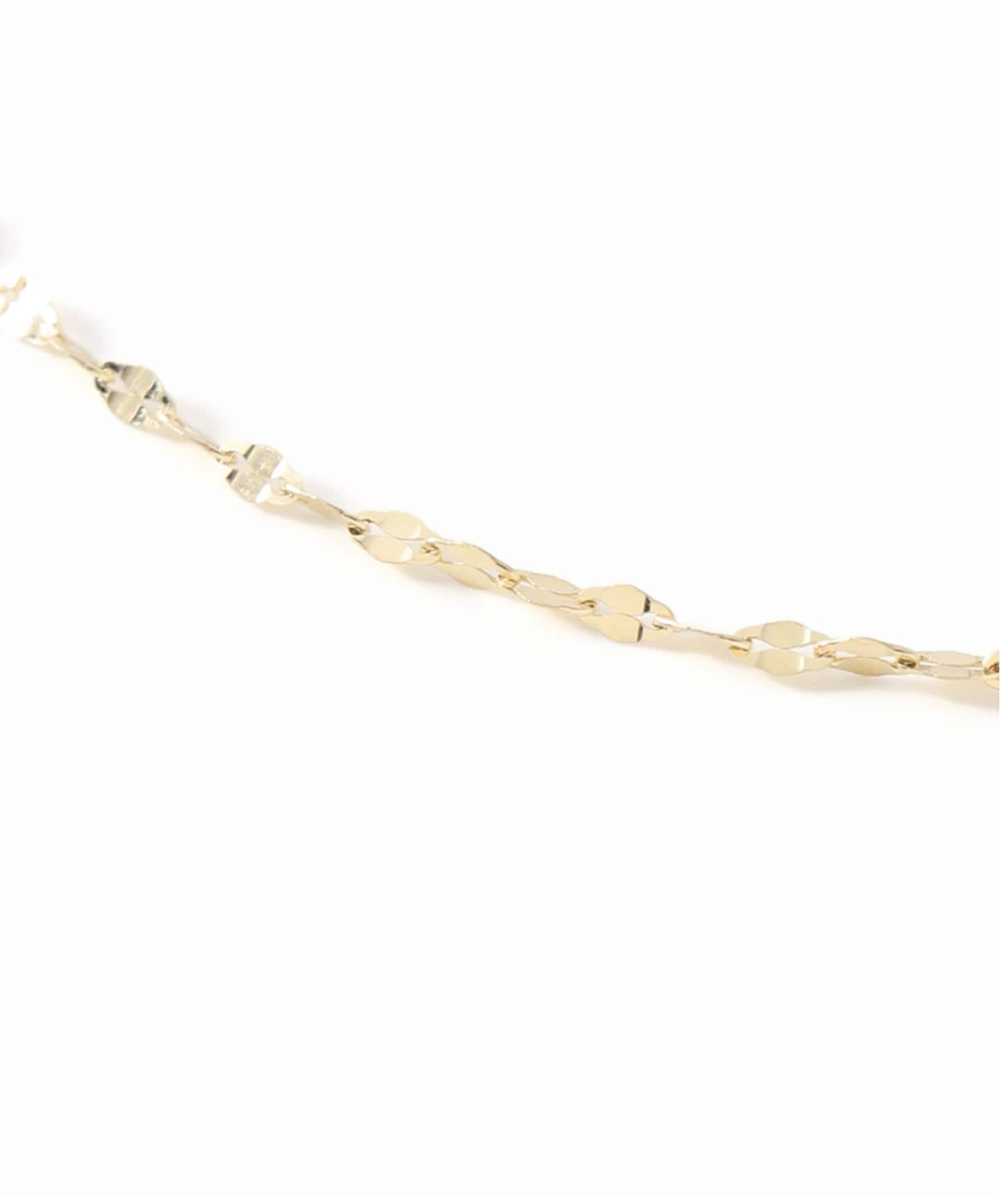 WEB限定/追加3》SLOBE エクレアネックレス37cm K10（ネックレス