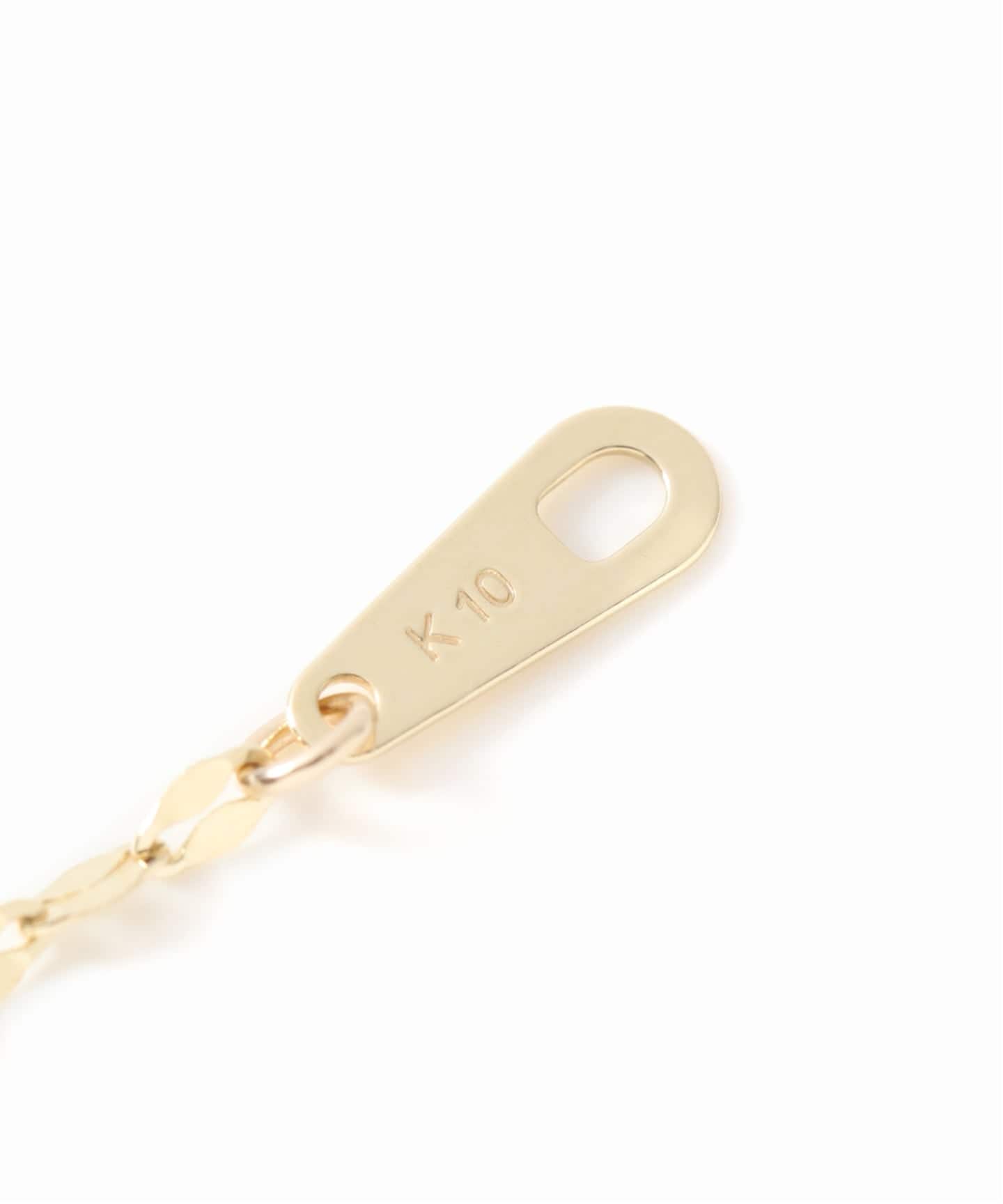 WEB限定/追加3》SLOBE エクレアネックレス37cm K10（ネックレス