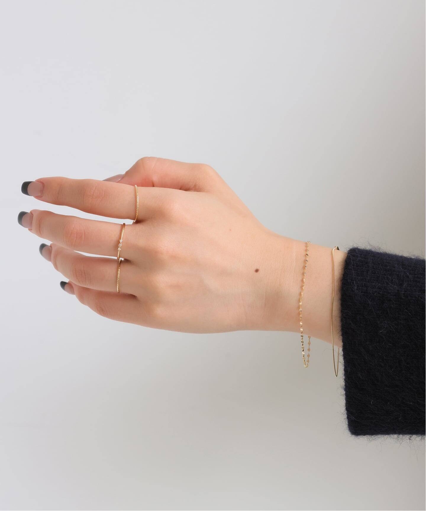 SLOBE IENA エクレアチェーンブレスレット WEB限定/追加2》SLOBE エクレアチェーンブレスレット K10