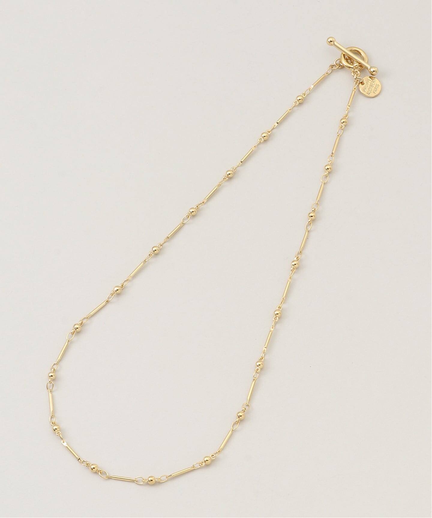 フィリップオーディベール　チェーンネックレス PHILIPPE AUDIBERT（フィリップ オーディベール） ネックレス 「別注