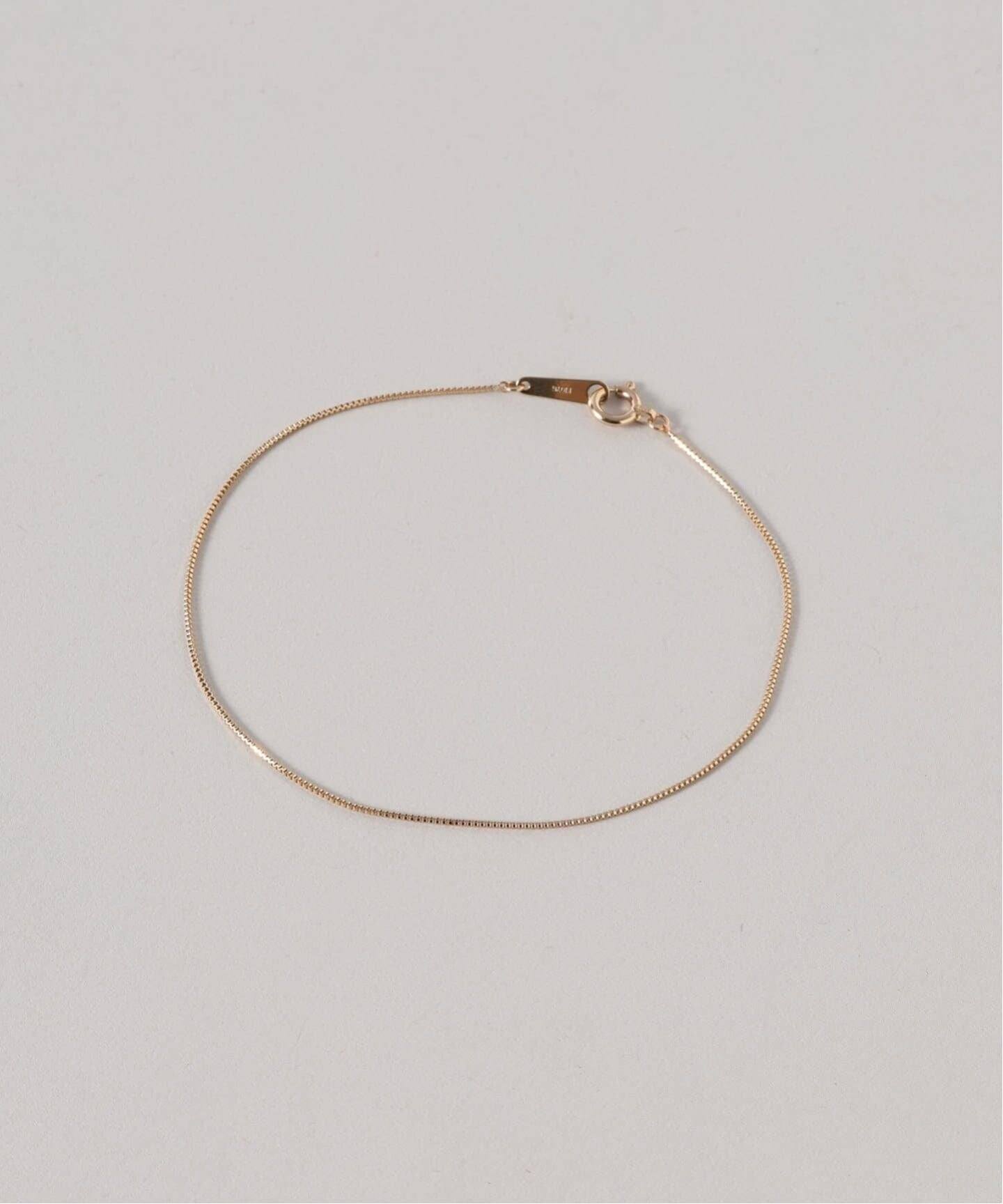 追加2》SLOBE ベネチアンチェーンブレスレット K10（ブレスレット