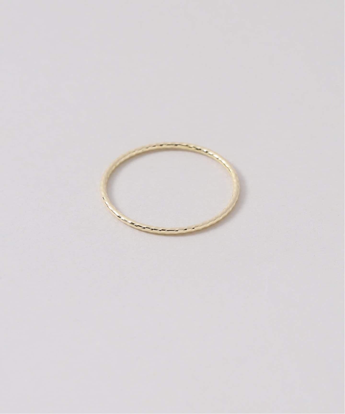 追加2》SLOBE カットワイヤーリング K10（リング）｜SLOBE IENA