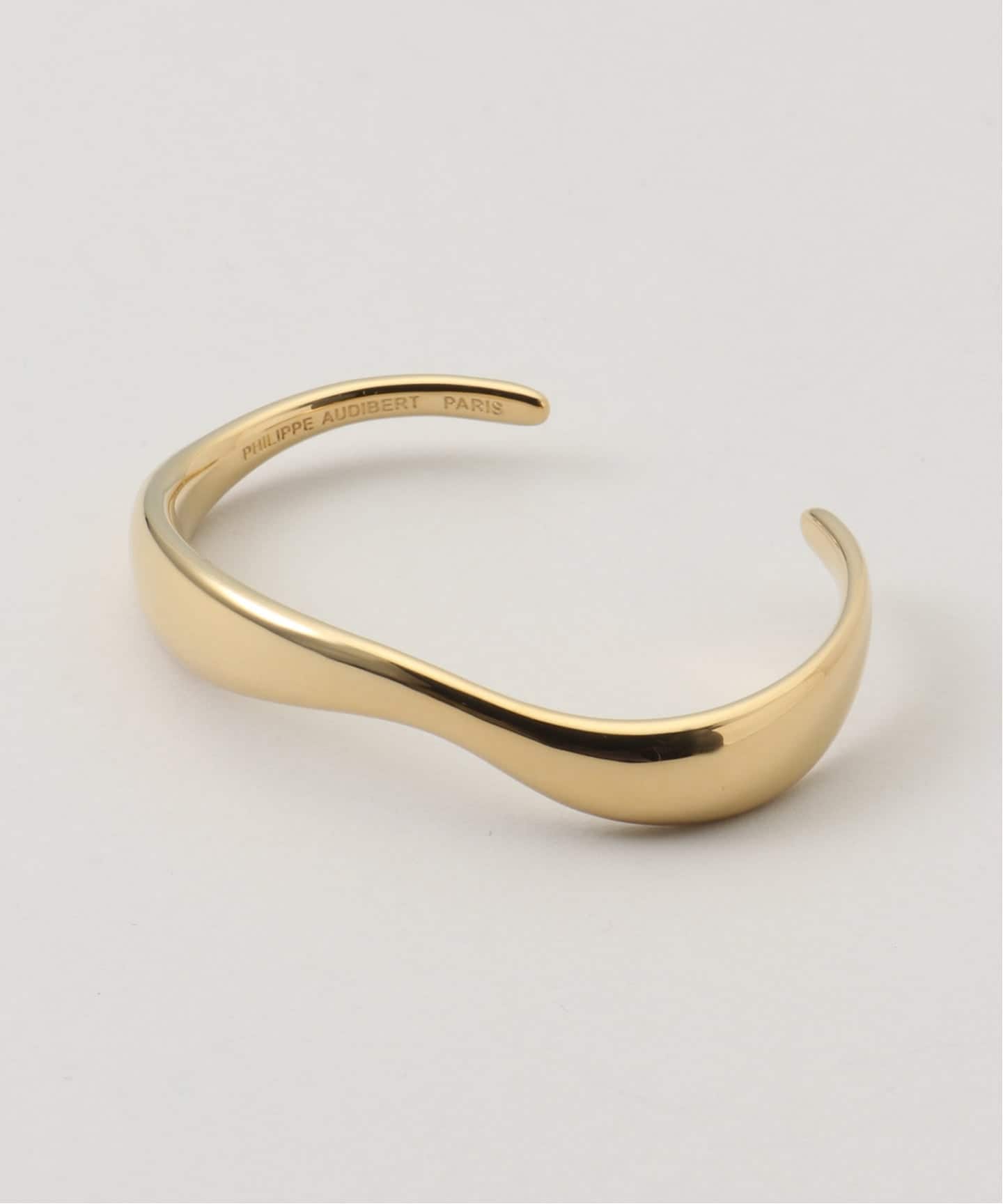 PHILIPPE AUDIBERT ゴールドオープンバングル PHILIPPE AUDIBERT/フィリップ・オーディベール バングル