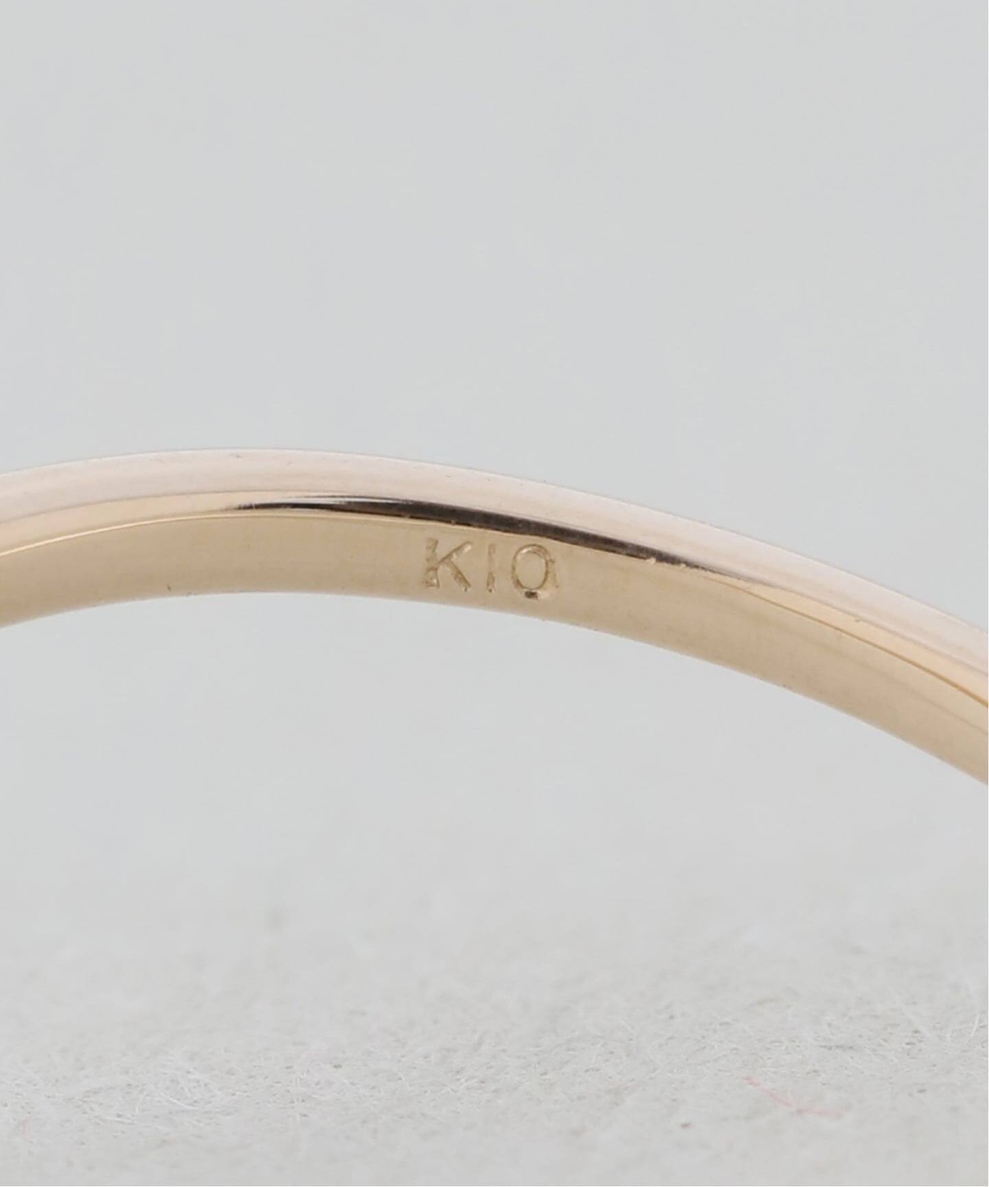 WEB限定サイズあり》SLOBE Vリング K10（リング）｜SLOBE IENA
