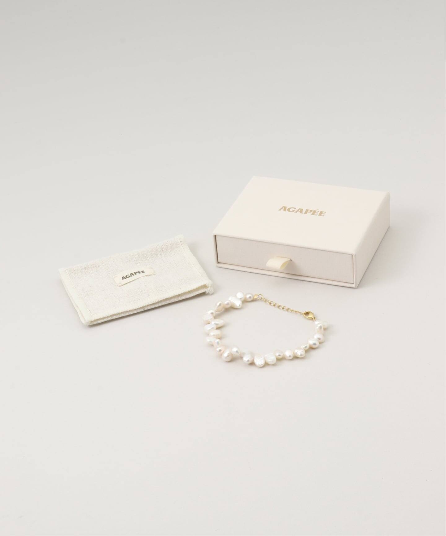 AGAPEE パールブレスレット ESTEE BRACELET（ブレスレット・バングル 