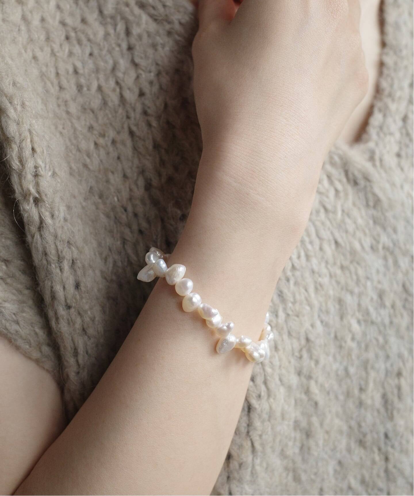 AGAPEE パールブレスレット ESTEE BRACELET（ブレスレット・バングル 