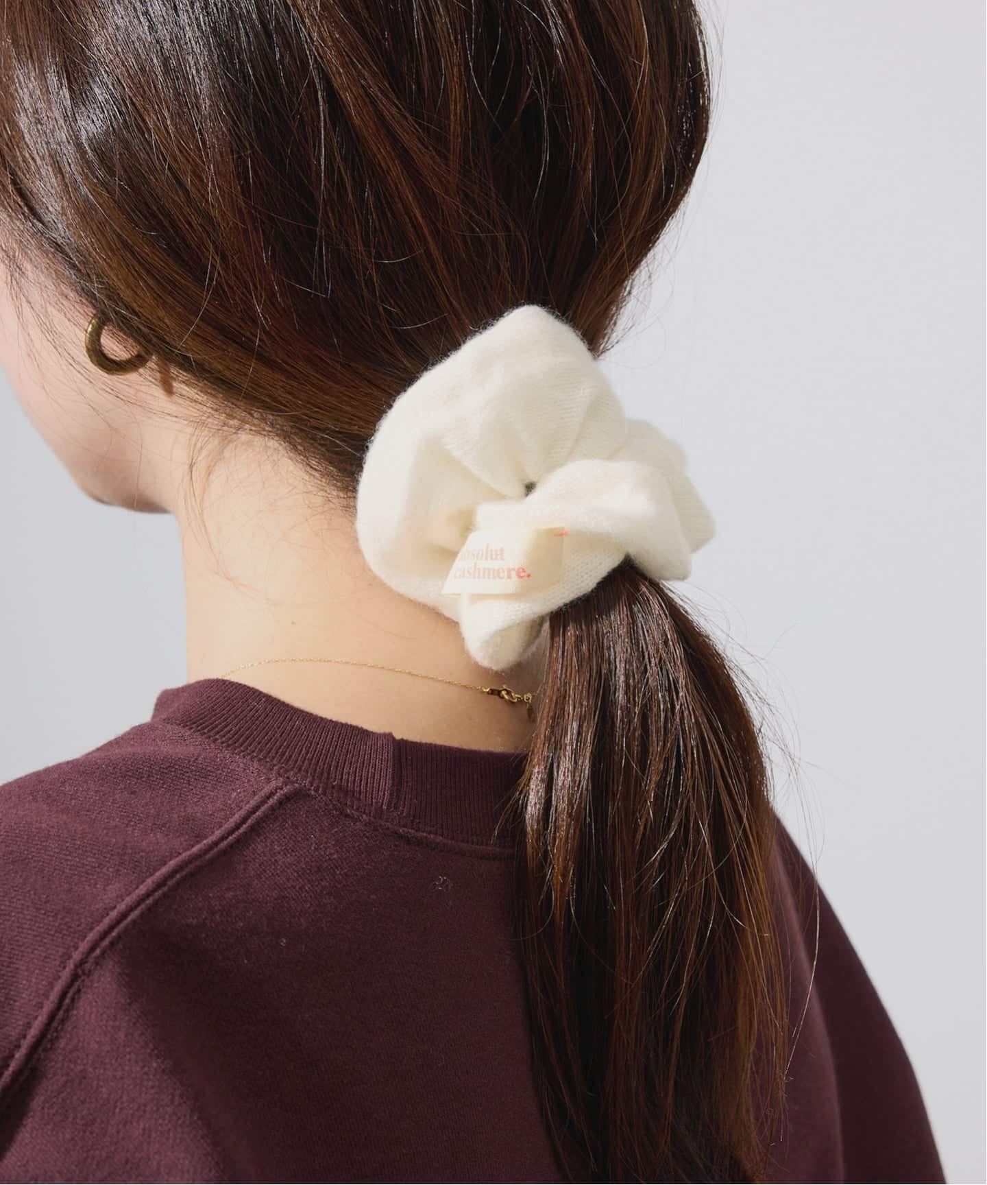 ABSOLUT CASHMERE シュシュ STERENN（ヘアアクセサリー）｜SLOBE IENA