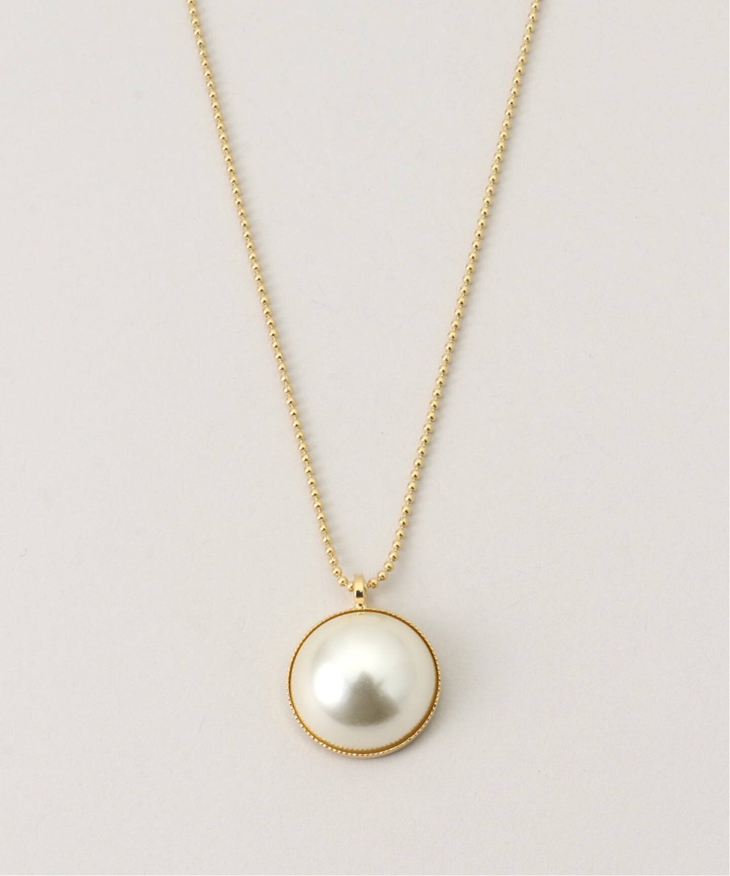 Caline Paris/カリンヌ パリ SLOBE別注 パールロングネックレス