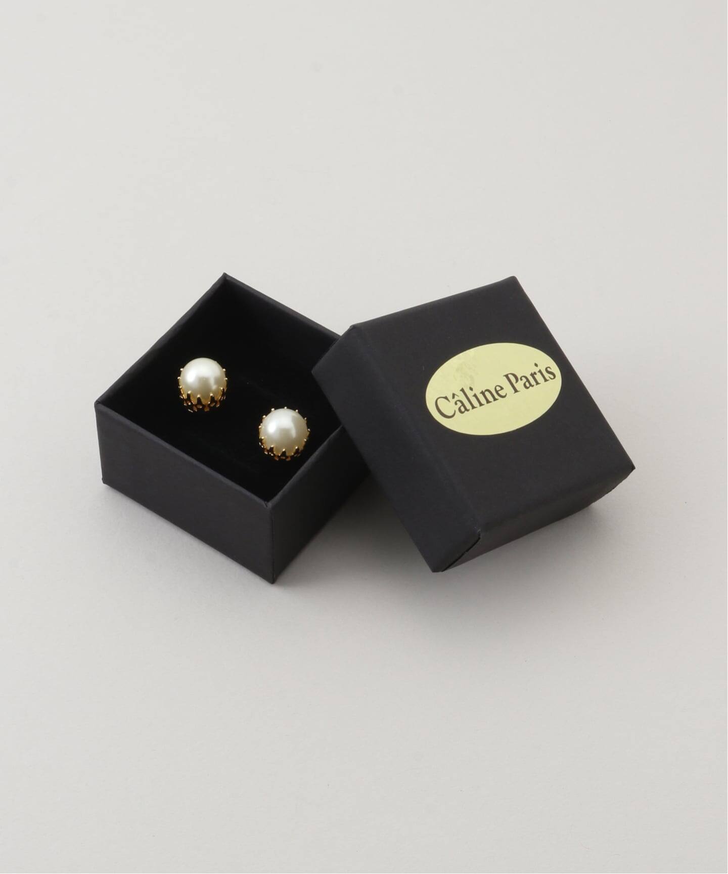 Caline Paris/カリンヌ パリ パールピアス 25BO22（ピアス（両耳用